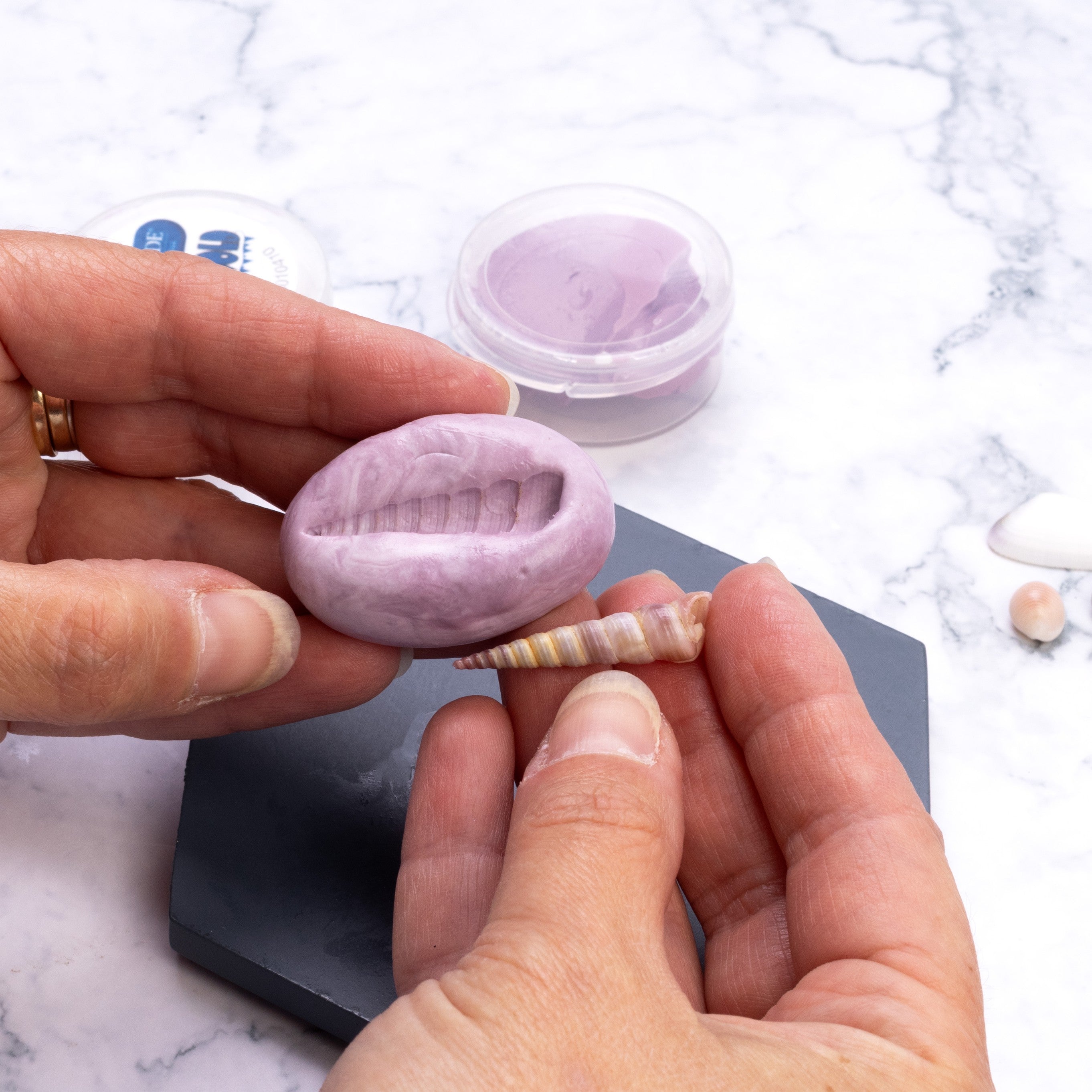 Silver Clay Moulding And Patina Kit