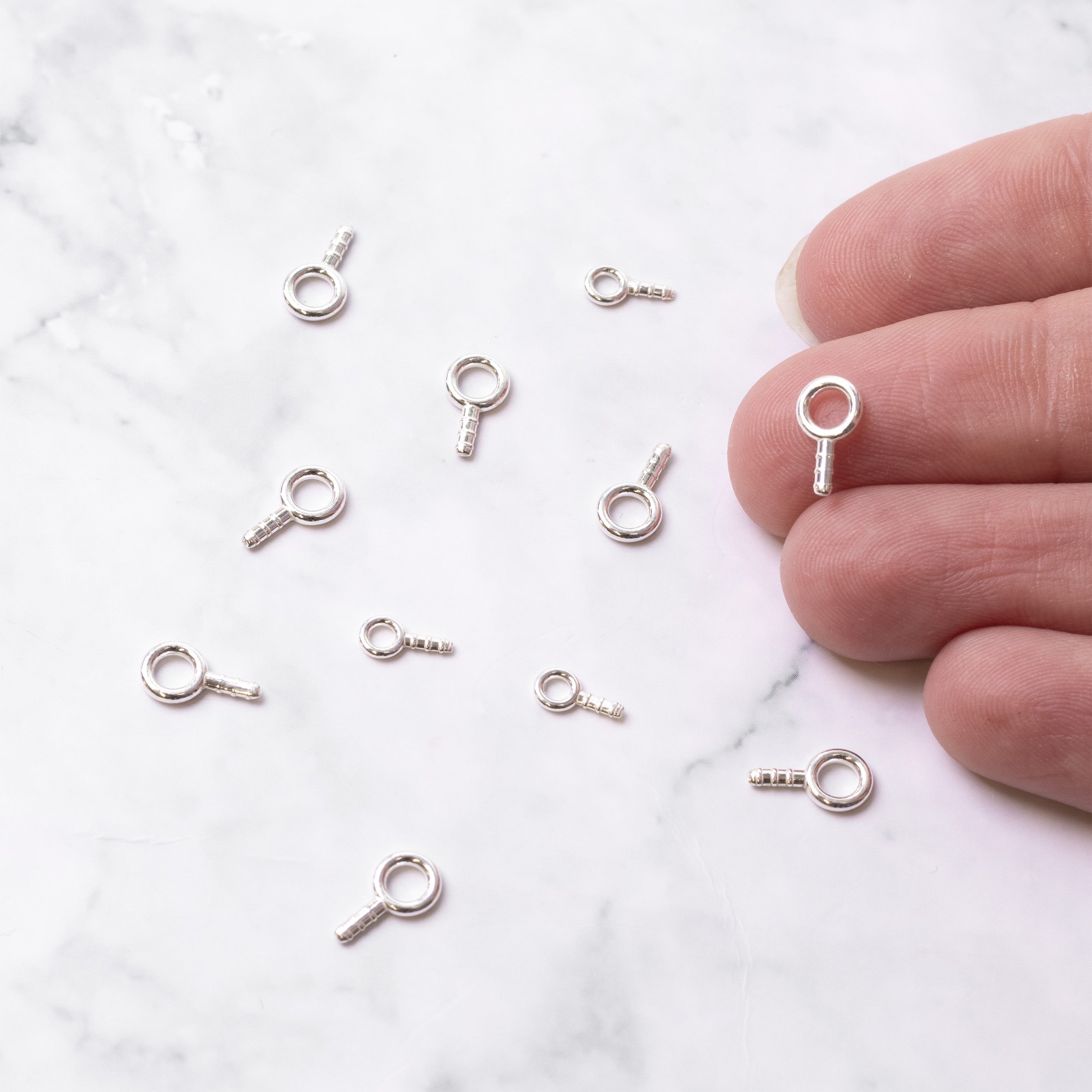 Embeddable Eyelets For Silver Metal Clay