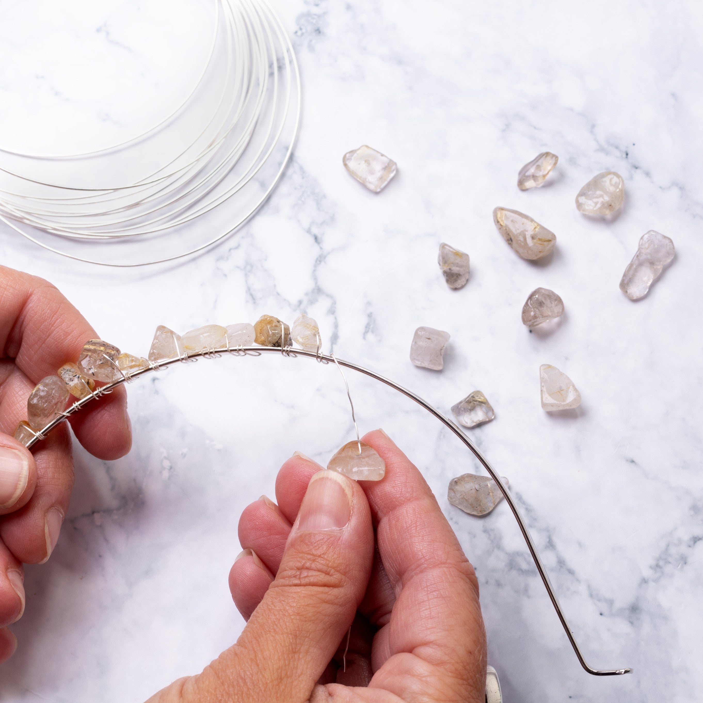 Silver Plated Plain Head Band