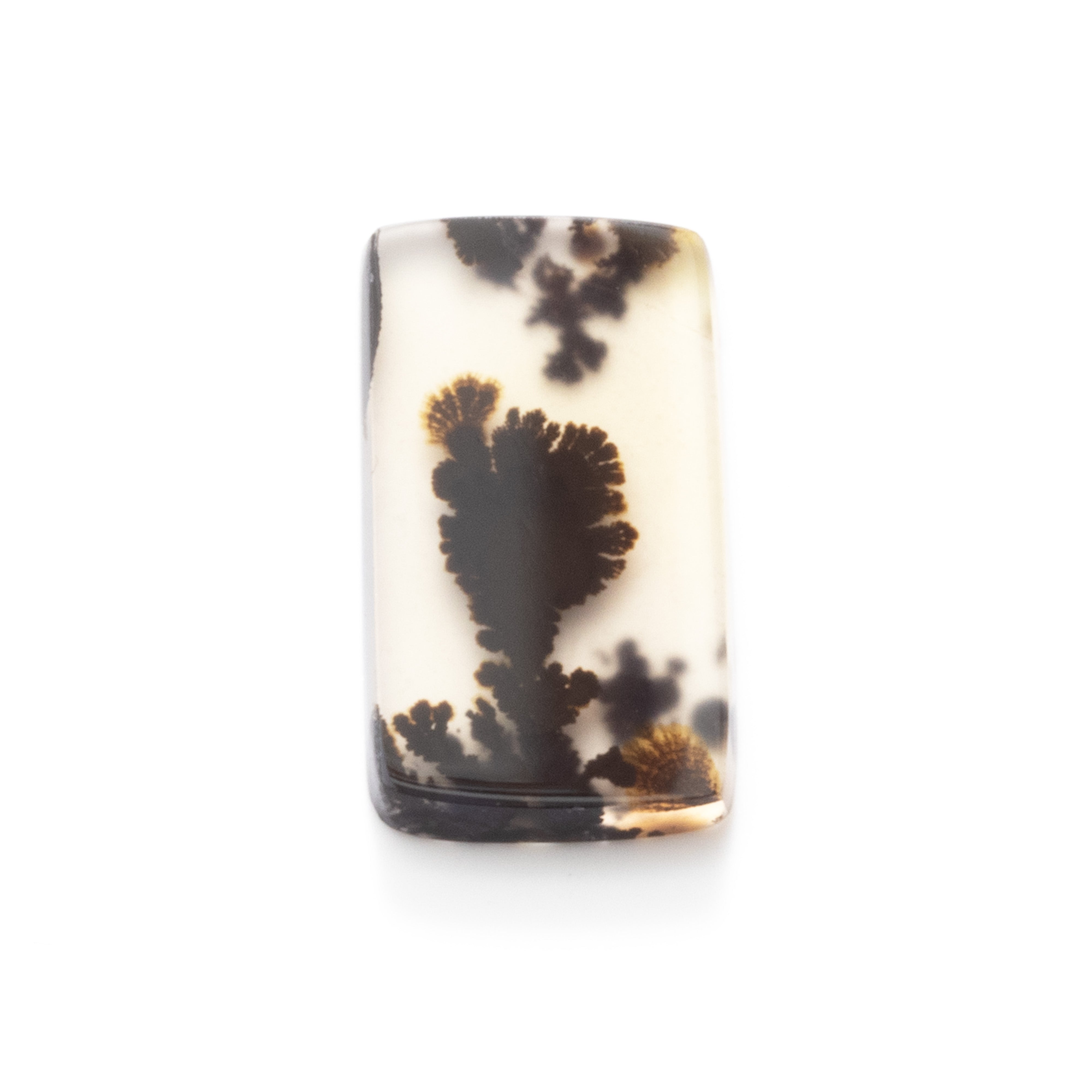 Dendrite Agate Flat Plate Freeform Cabochon