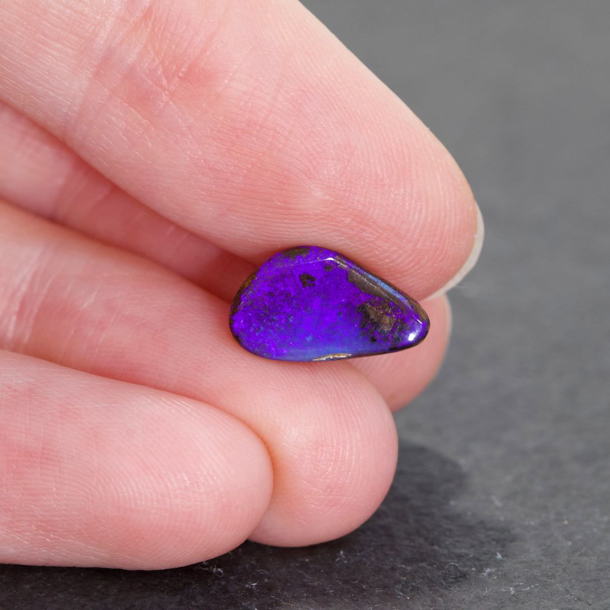 Australian Boulder Freeform Opal Cabochon 12x7mm