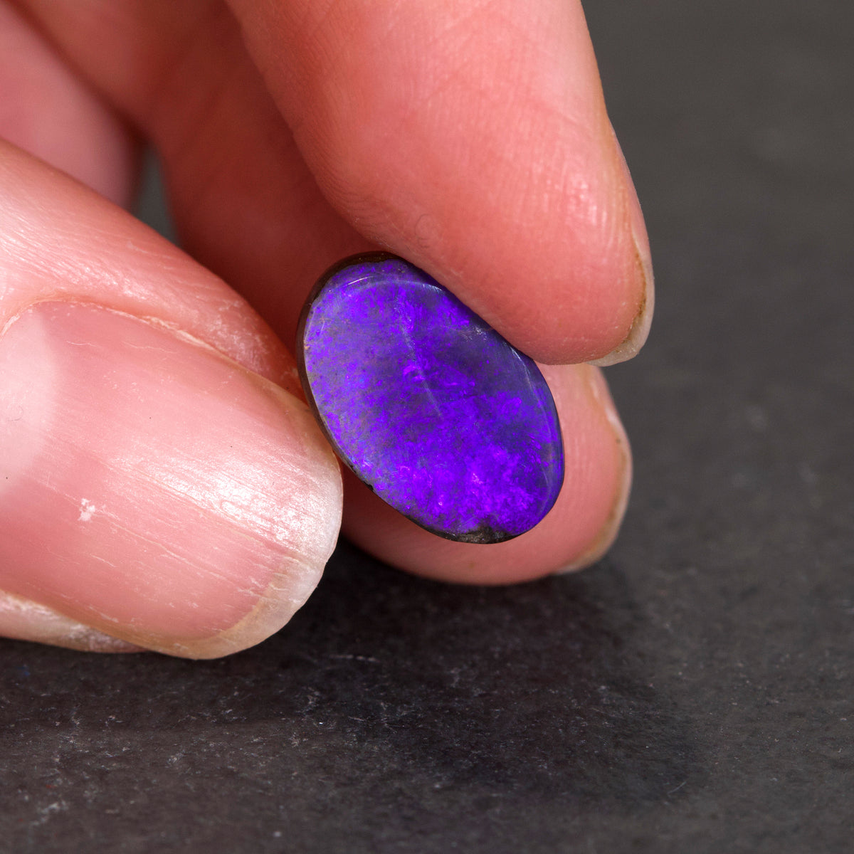 Australian Boulder Freeform Opal Cabochon 12.5x8mm