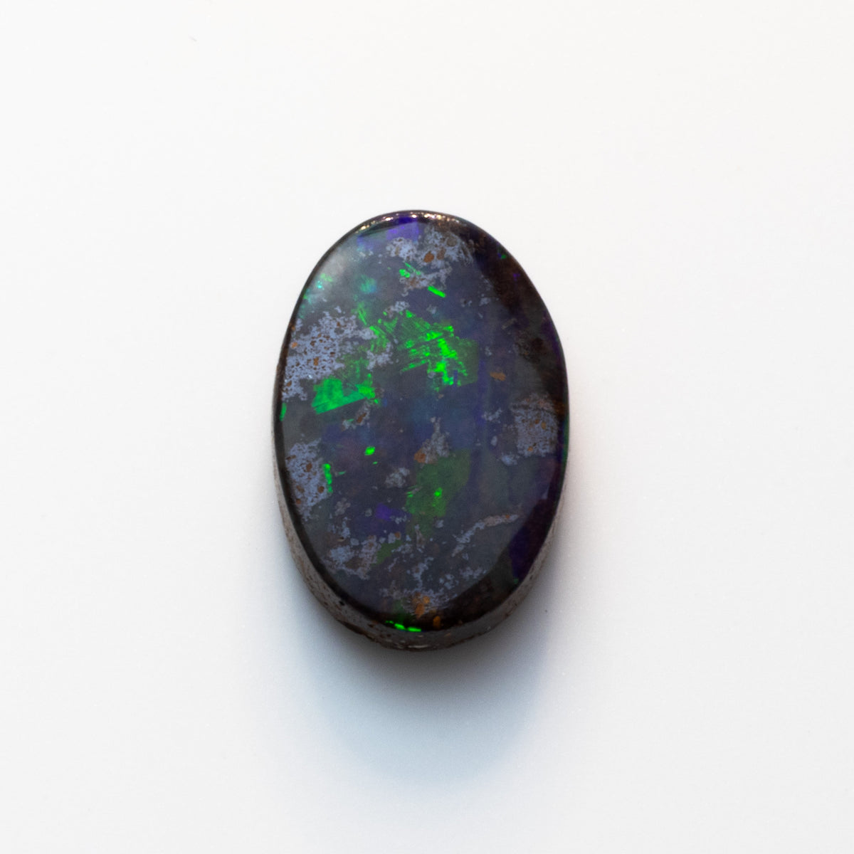 Australian Boulder Freeform Opal Cabochon 12x8mm