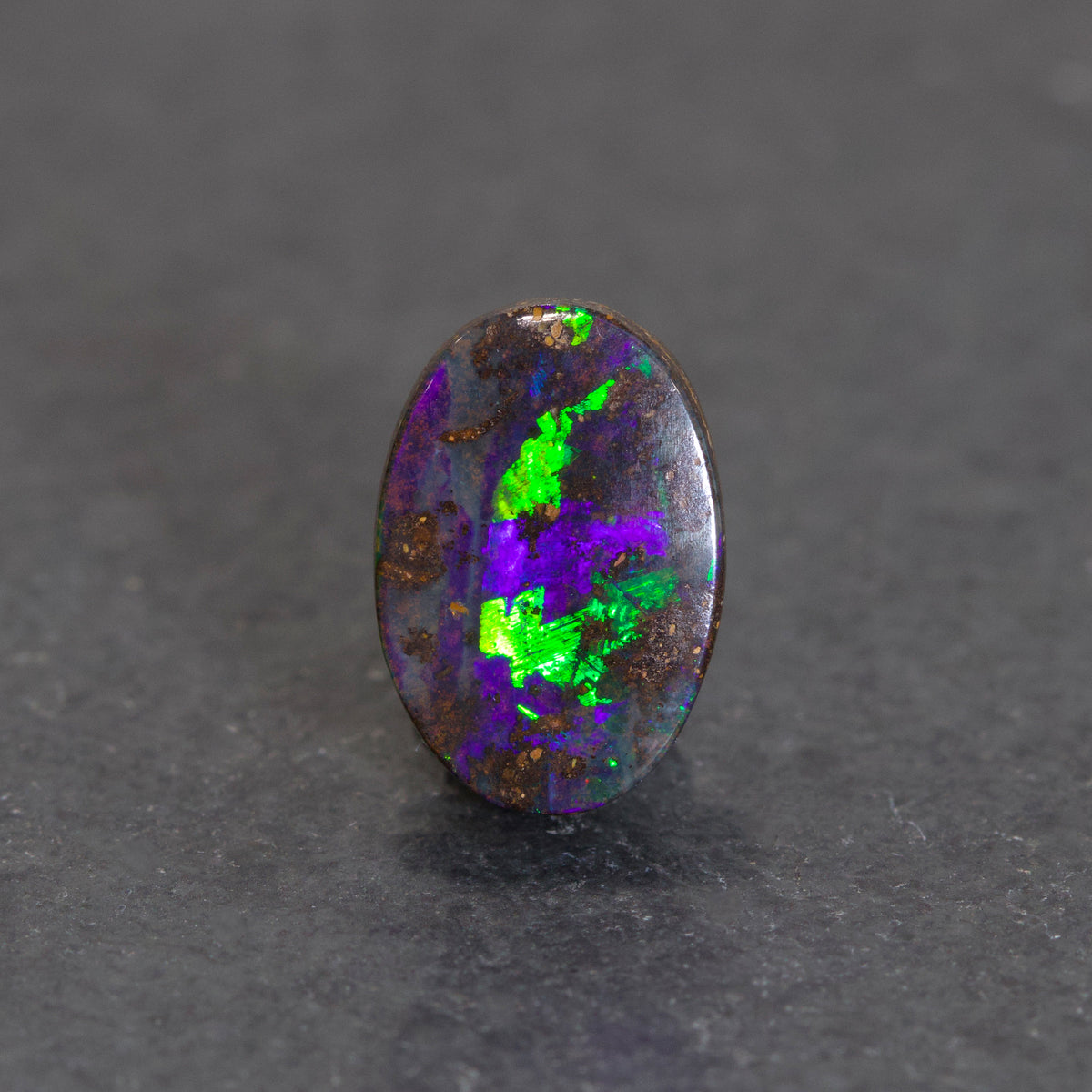 Australian Boulder Freeform Opal Cabochon 12x8mm