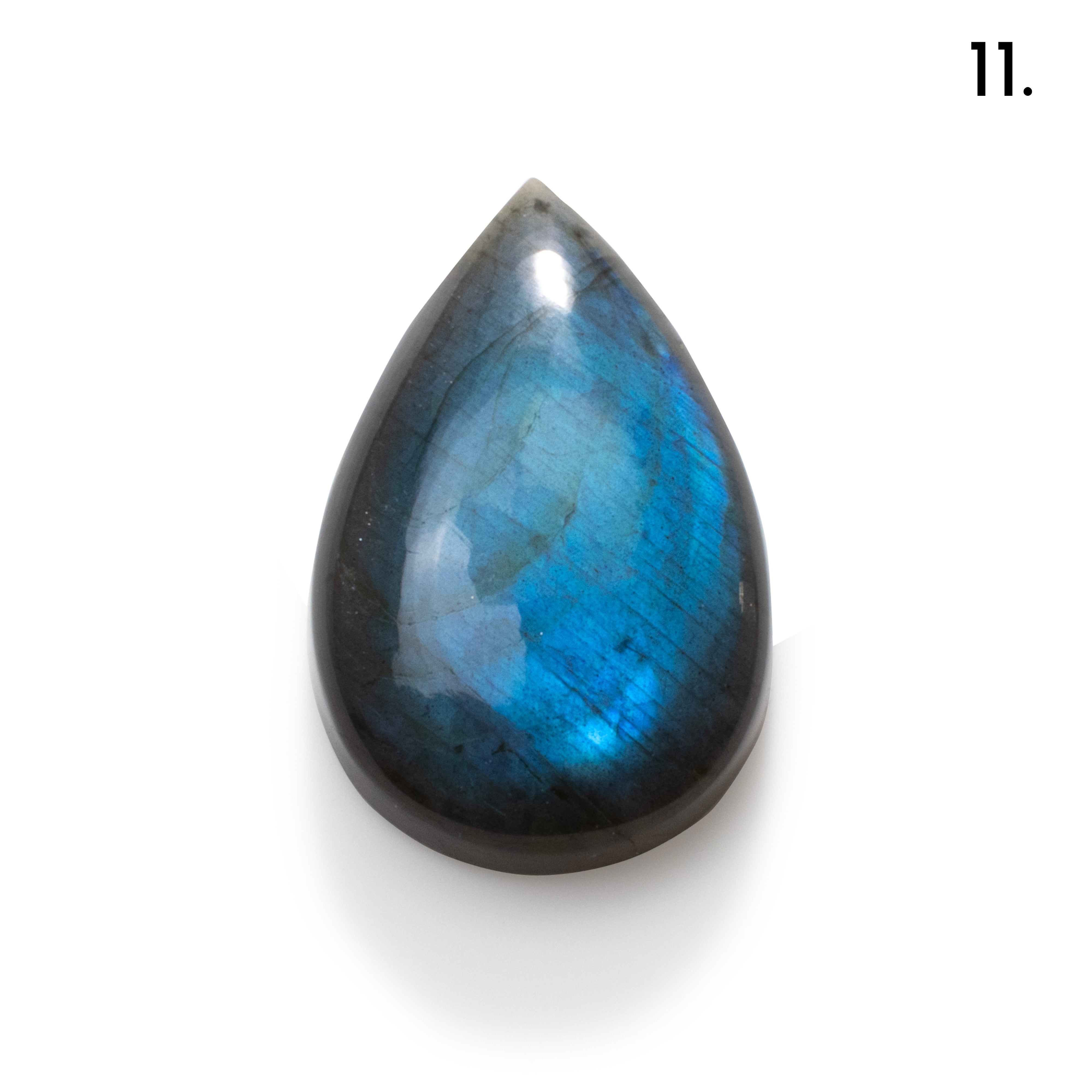 Blue Flash Labradorite Freeform Cabochons