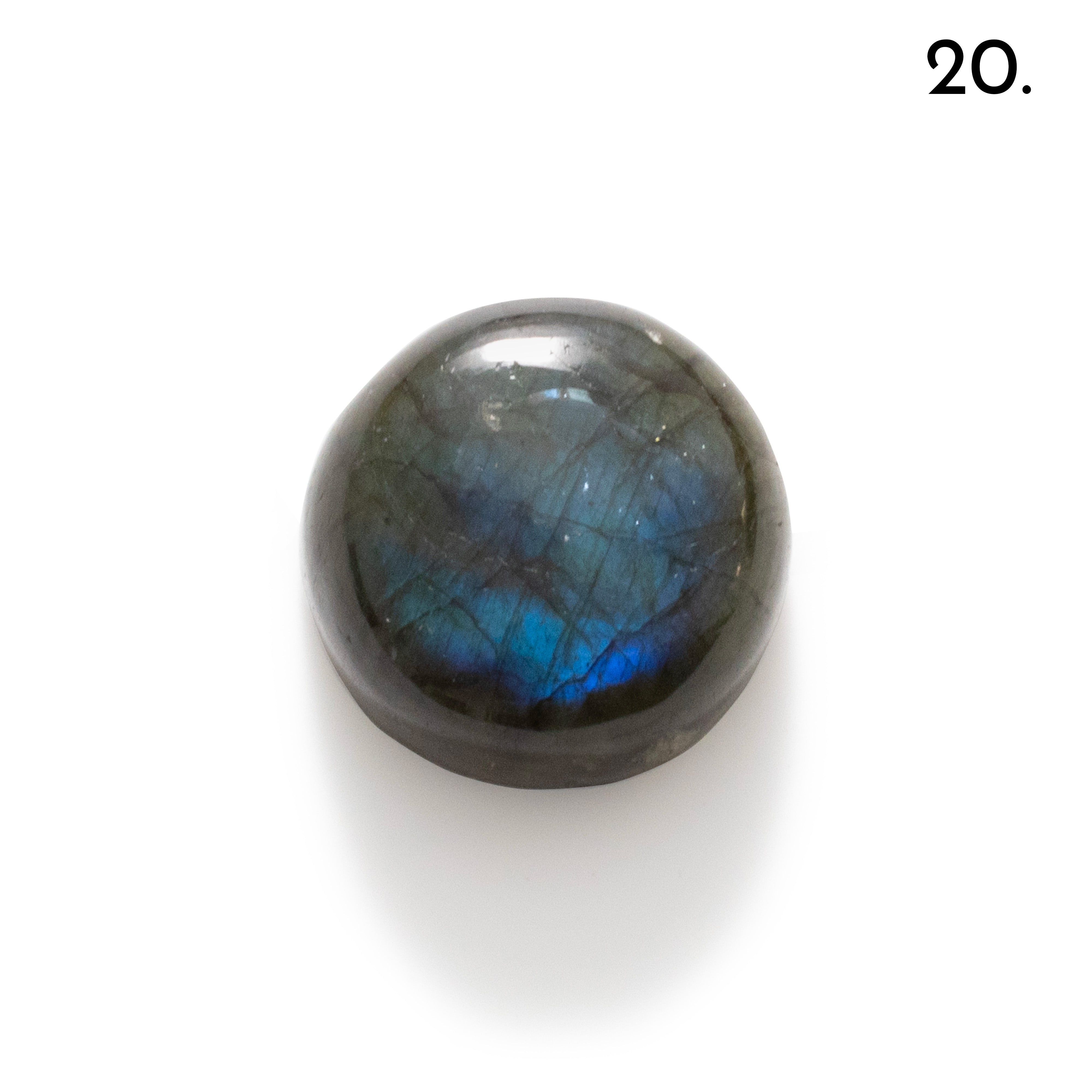 Blue Flash Labradorite Freeform Cabochons
