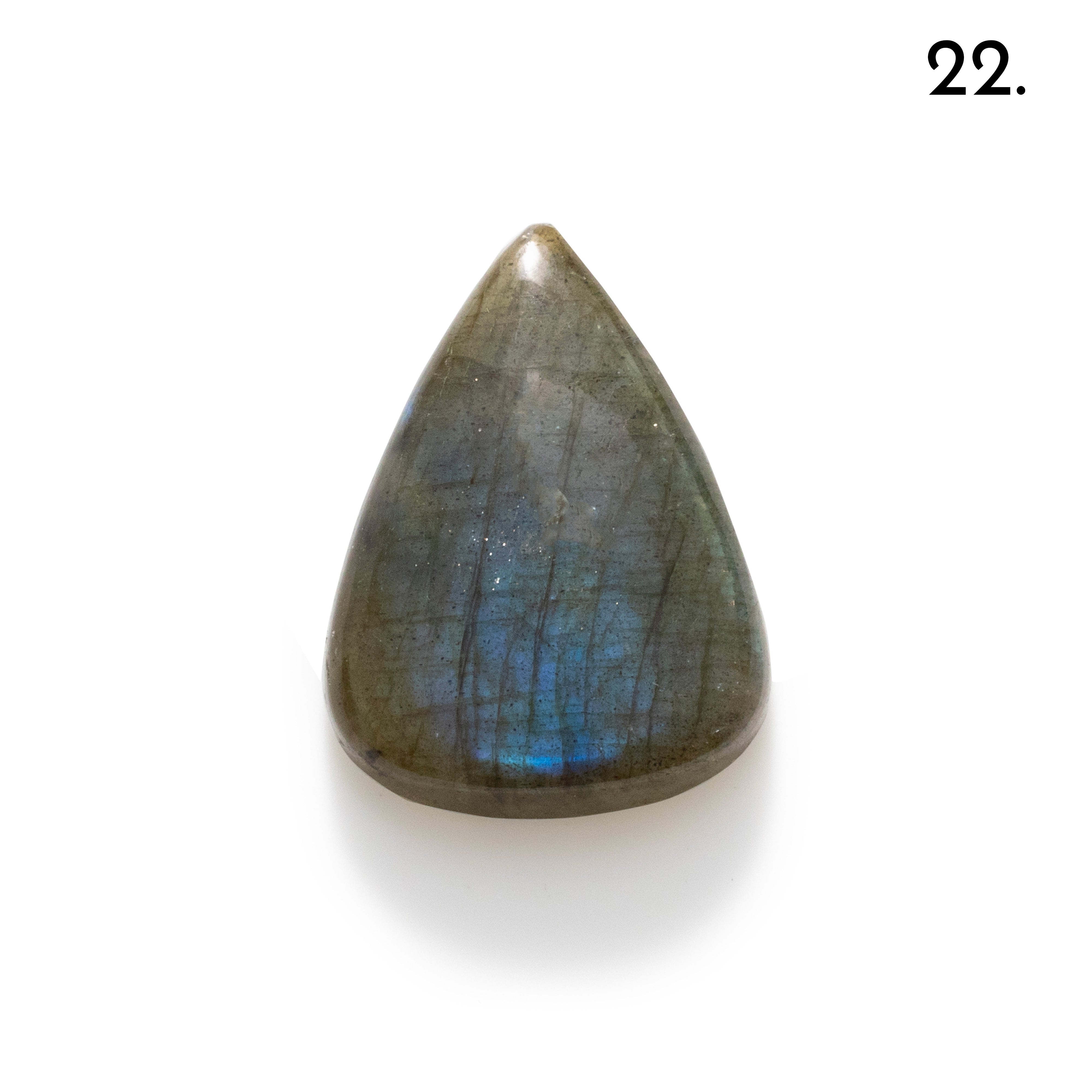 Blue Flash Labradorite Freeform Cabochons