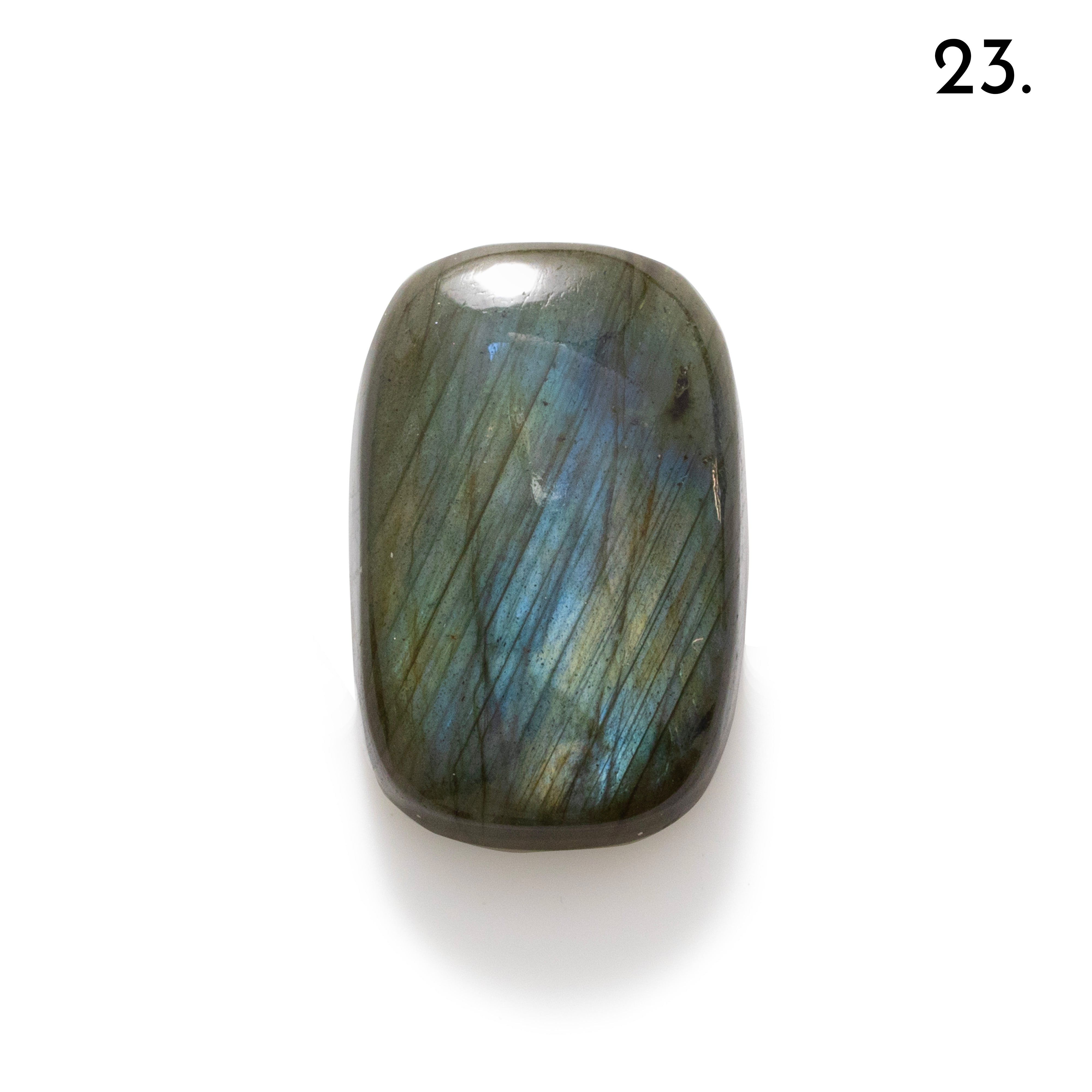 Blue Flash Labradorite Freeform Cabochons