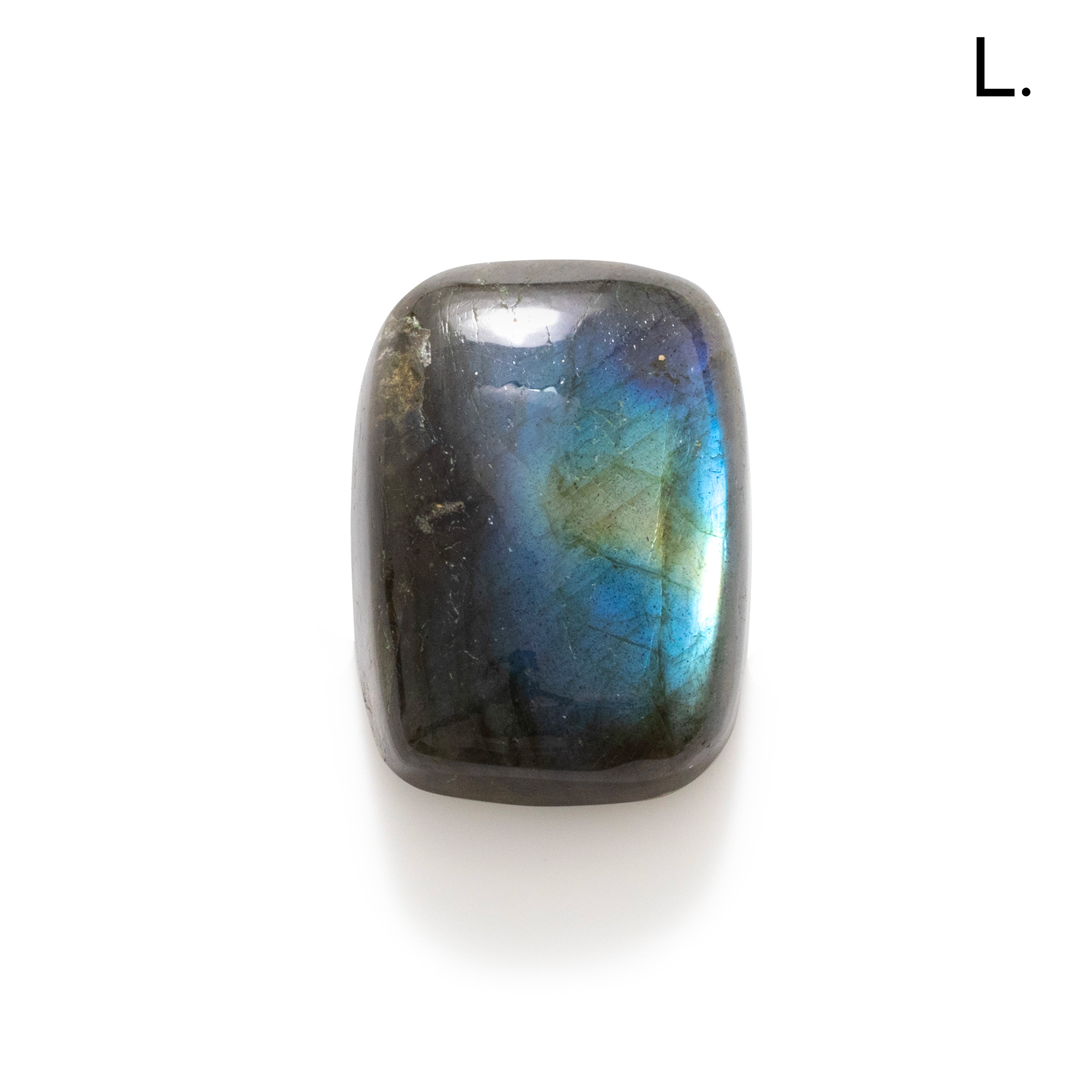 Imperfect Blue Flash Labradorite Freeform Cabochons