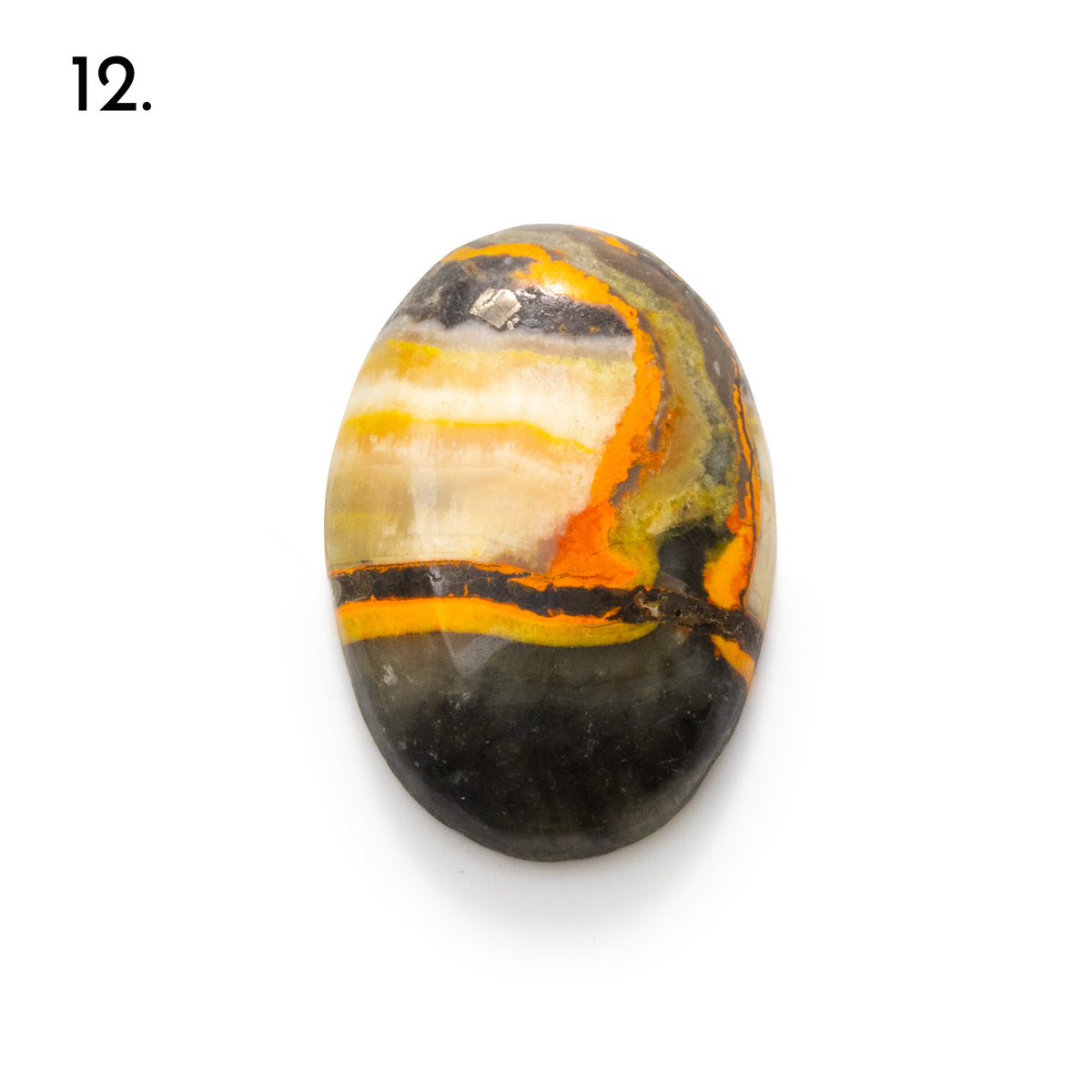 Bumblebee Jasper Freeform Cabochons