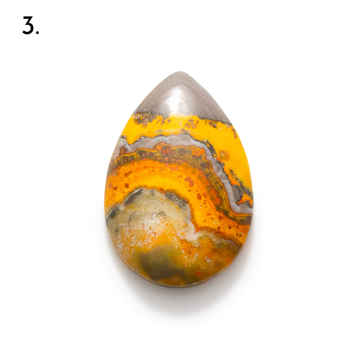 Bumblebee Jasper Freeform Cabochons