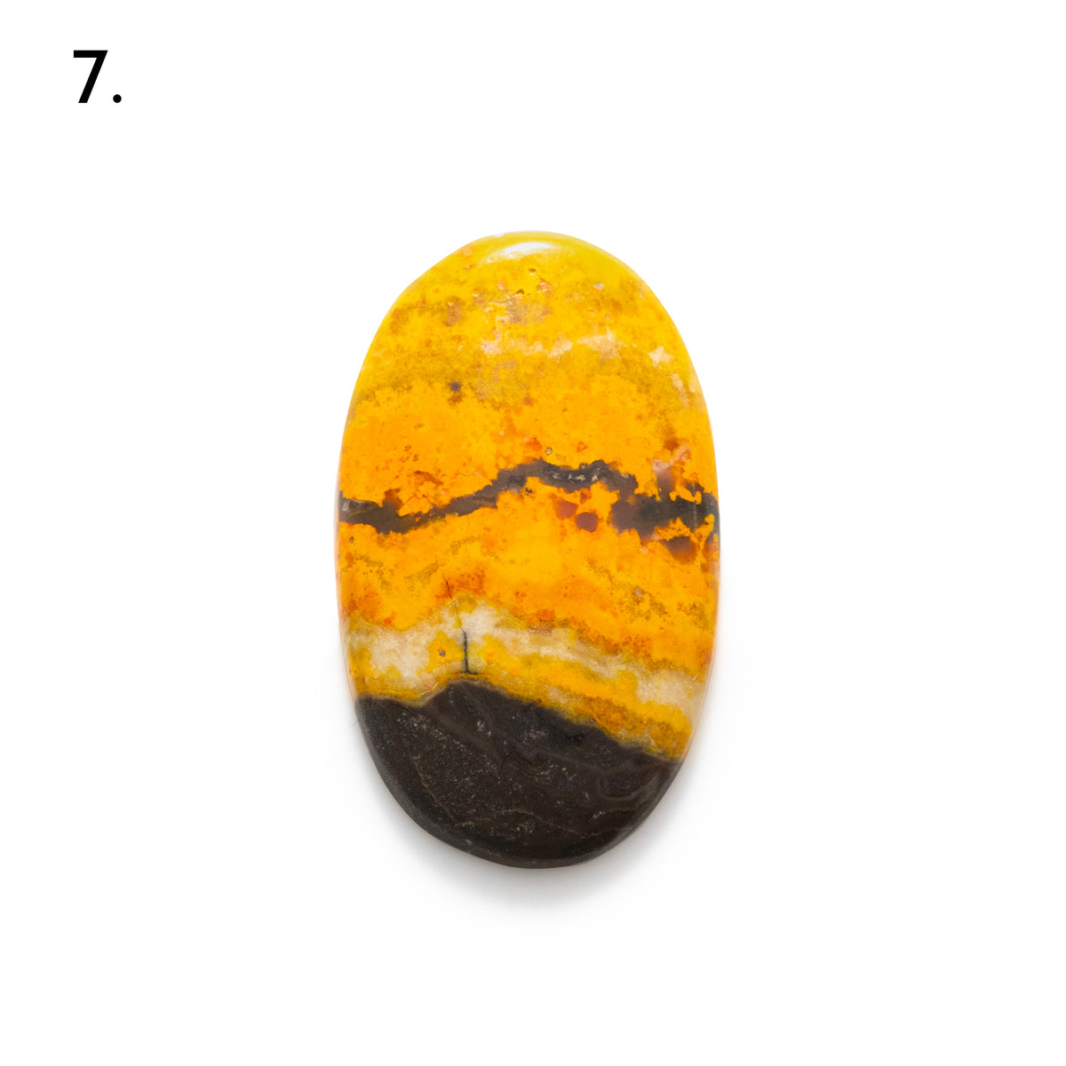 Bumblebee Jasper Freeform Cabochons