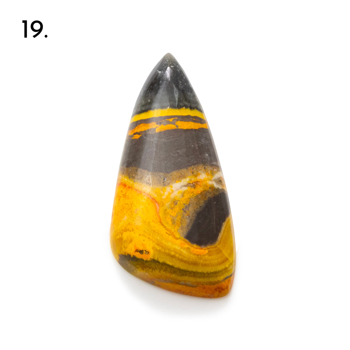 Bumblebee Jasper Freeform Cabochons