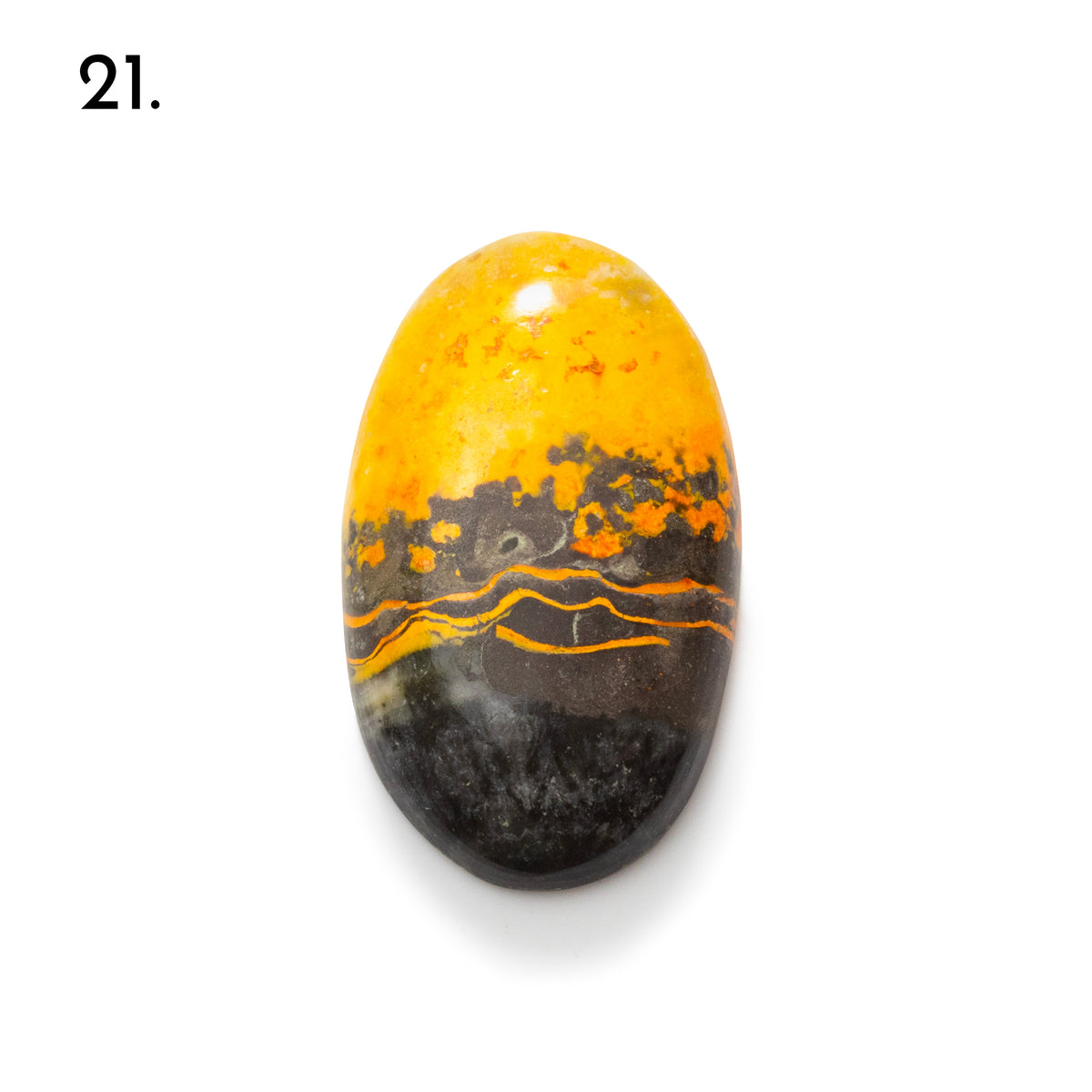 Bumblebee Jasper Freeform Cabochons