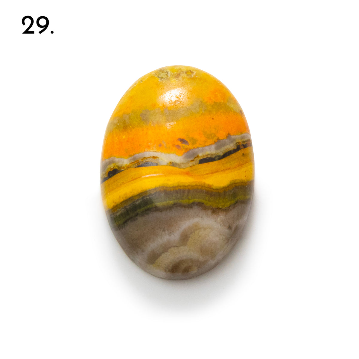 Bumblebee Jasper Freeform Cabochons
