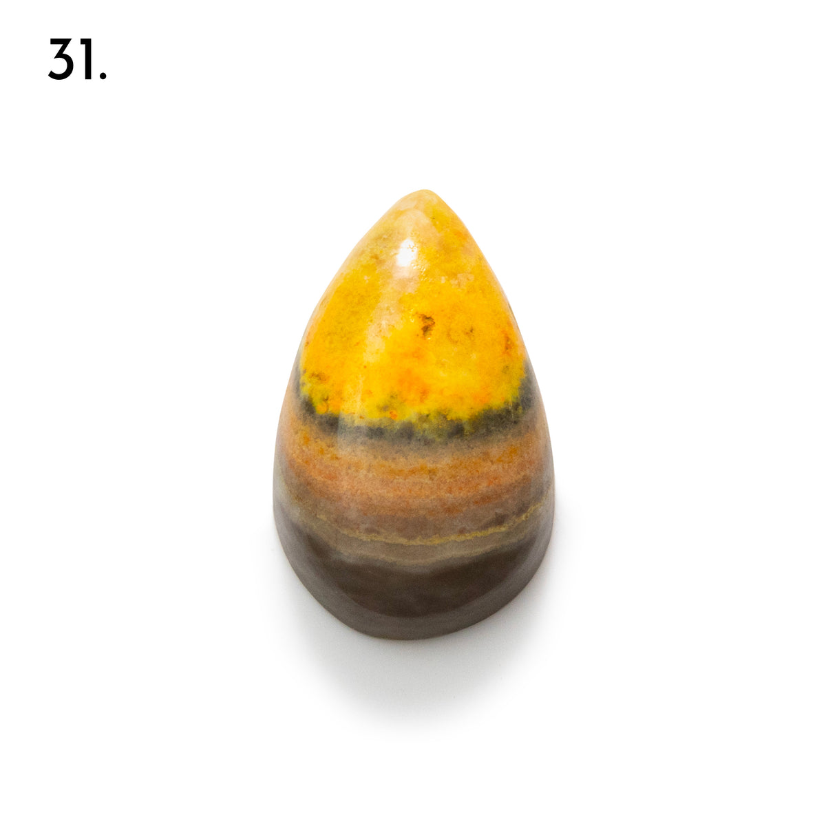 Bumblebee Jasper Freeform Cabochons