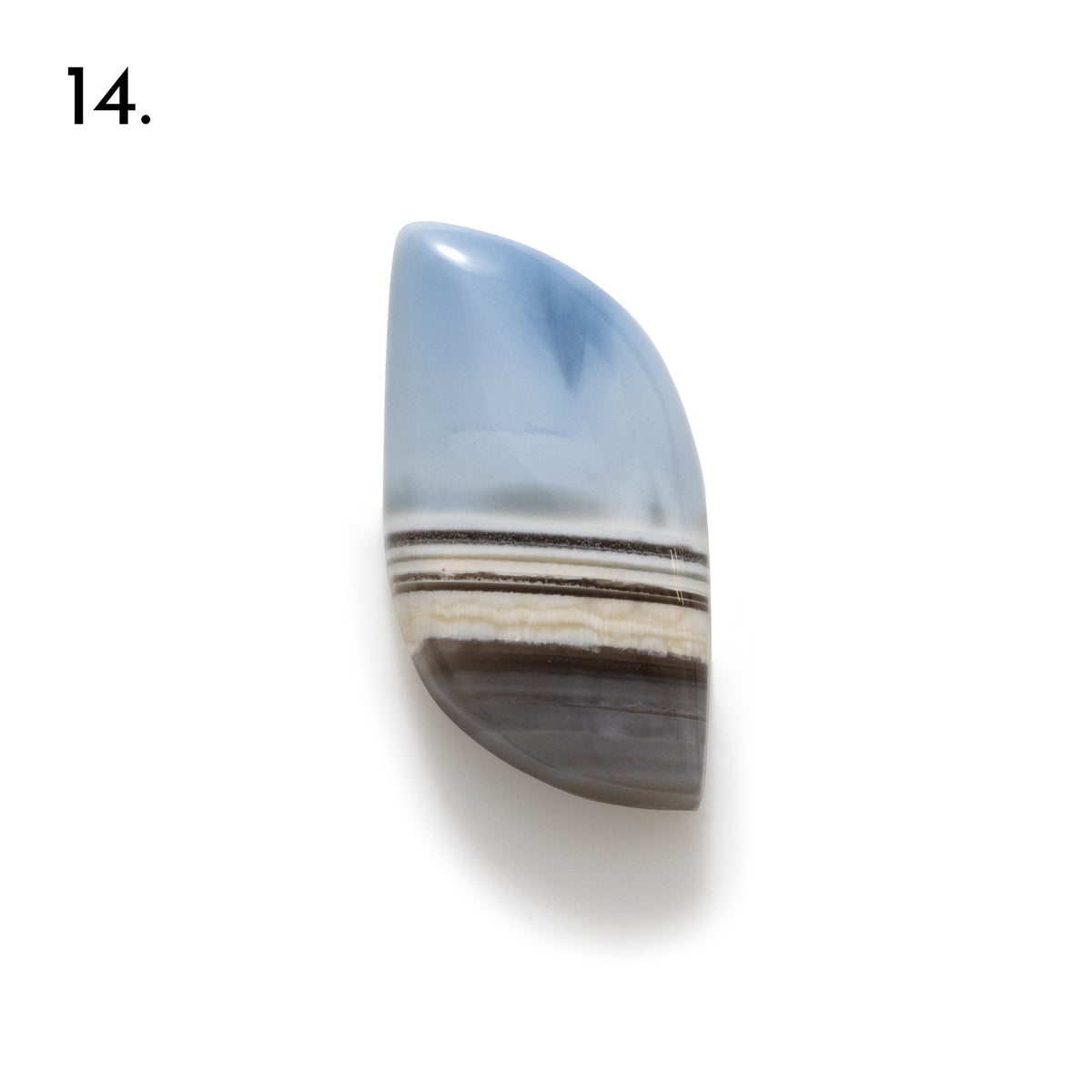 Owyhee Blue Opal Freeform Cabochon