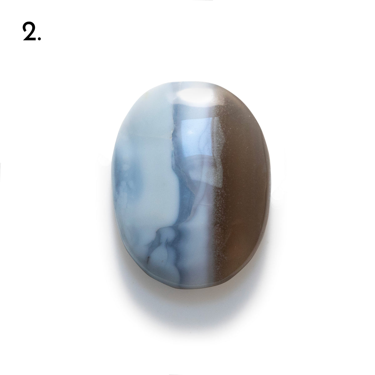 Owyhee Blue Opal Freeform Cabochon