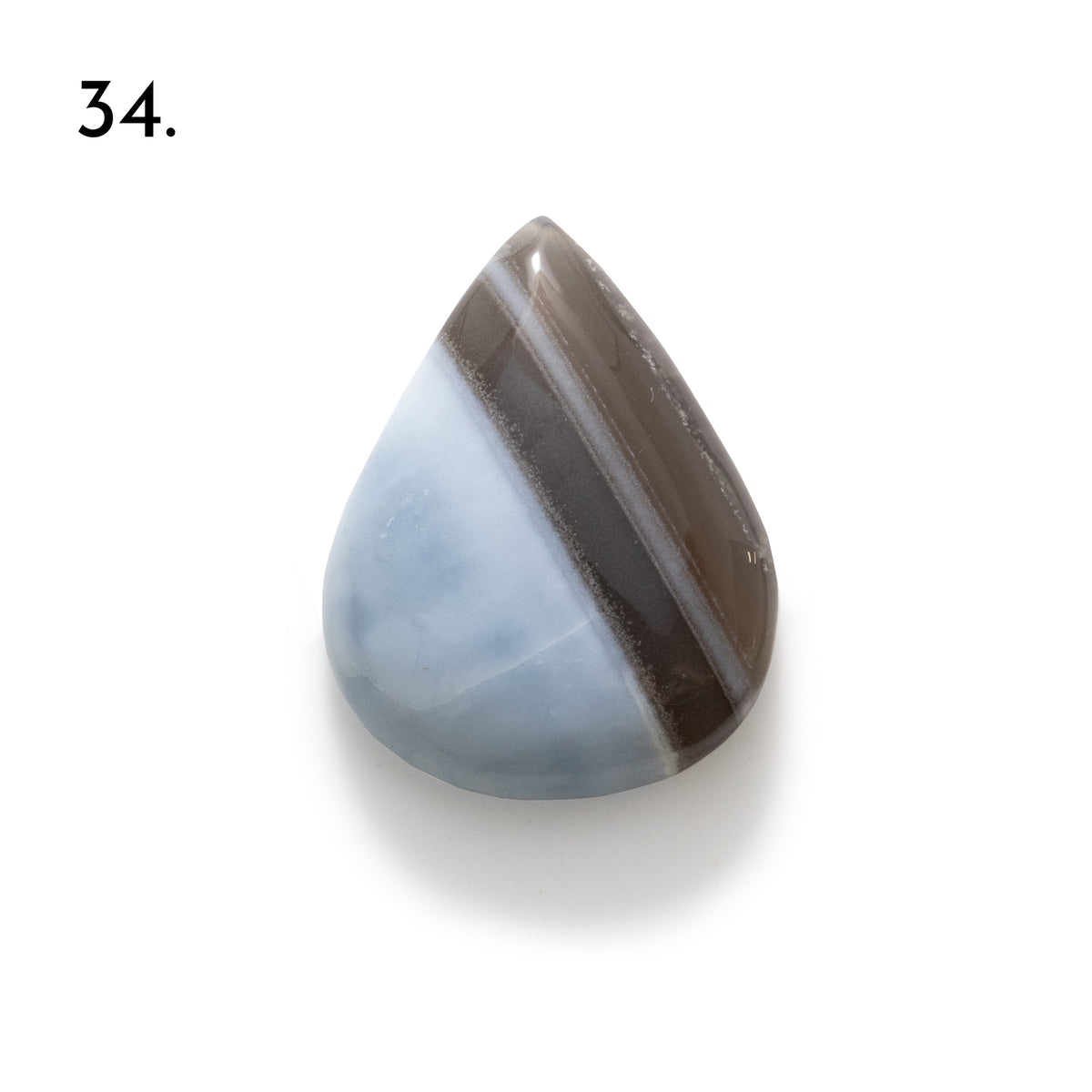 Owyhee Blue Opal Freeform Cabochon