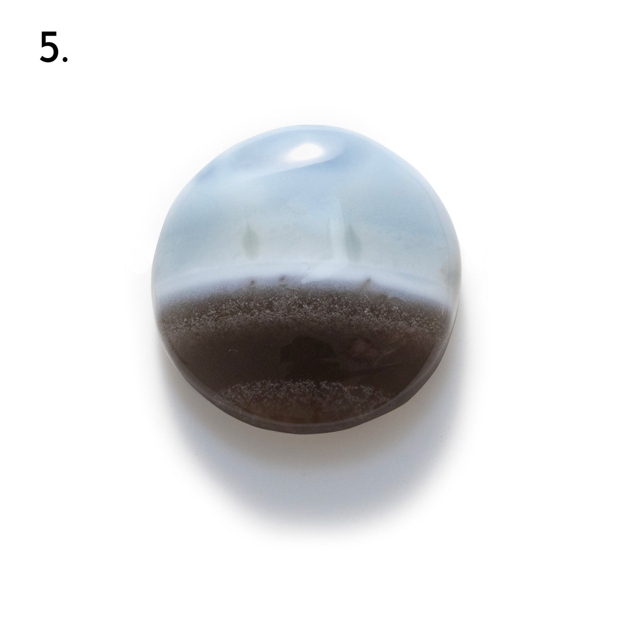 Owyhee Blue Opal Freeform Cabochon