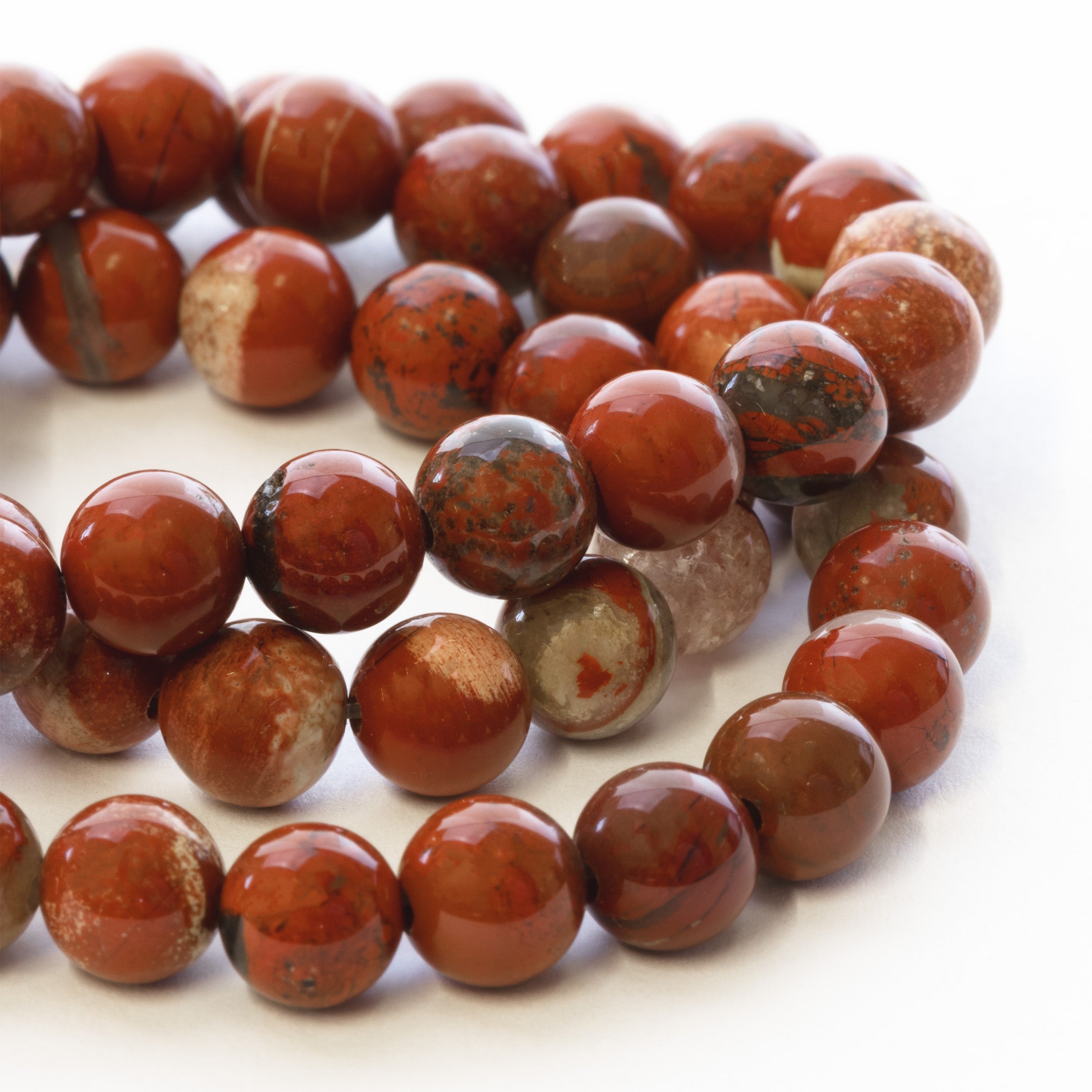 Red Jasper Round Beads