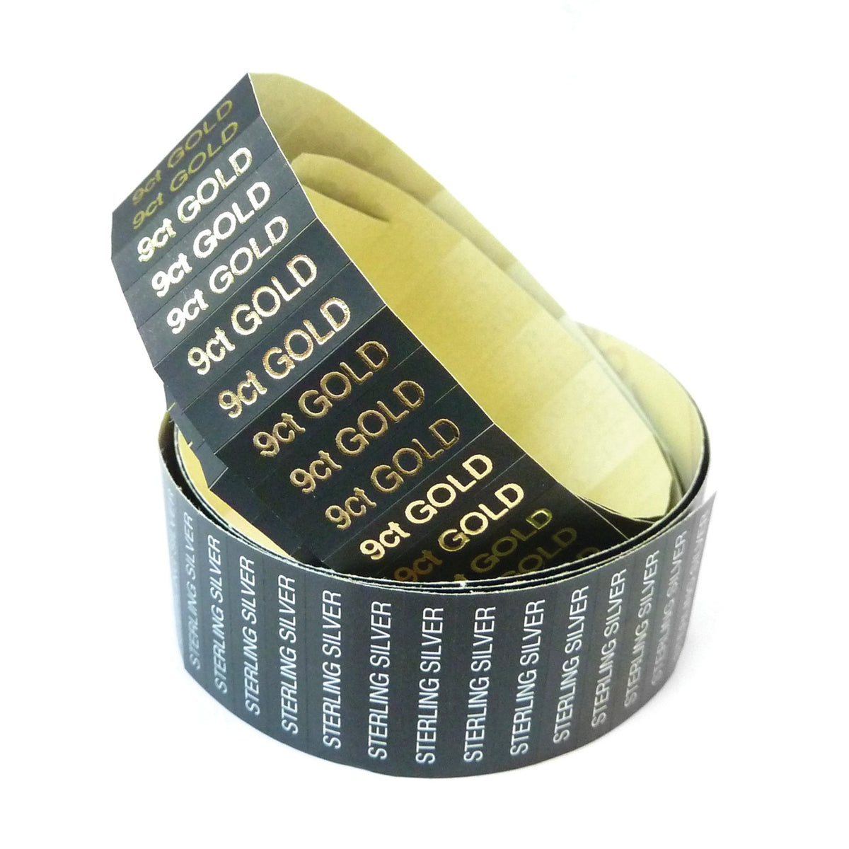 Precious Metal Labels, Pack of 100 | Kernowcraft