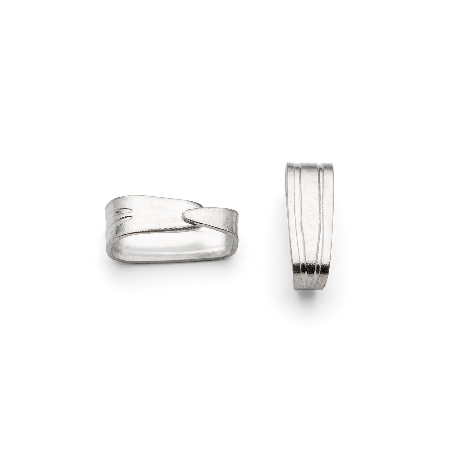 Plated 6mm Spring Bail pk10