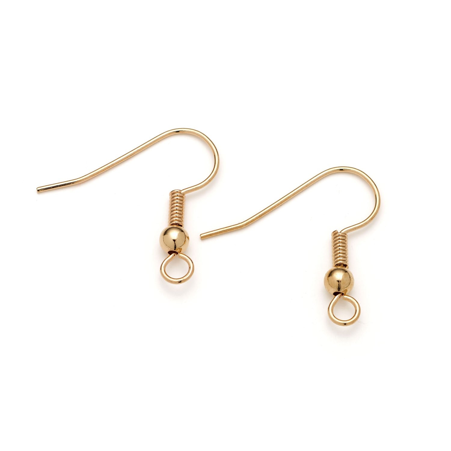 Plated Shepherds Crook Earwires pk10 Pairs