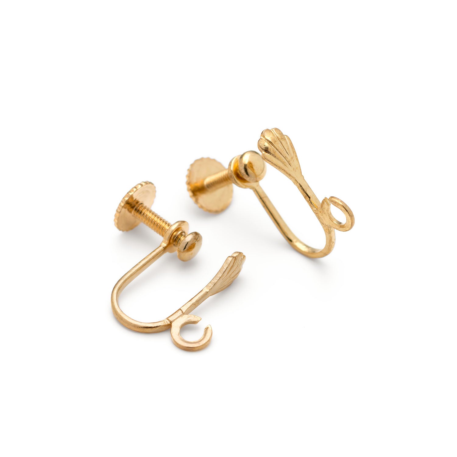 Plated Ear Screws With Loop Pair