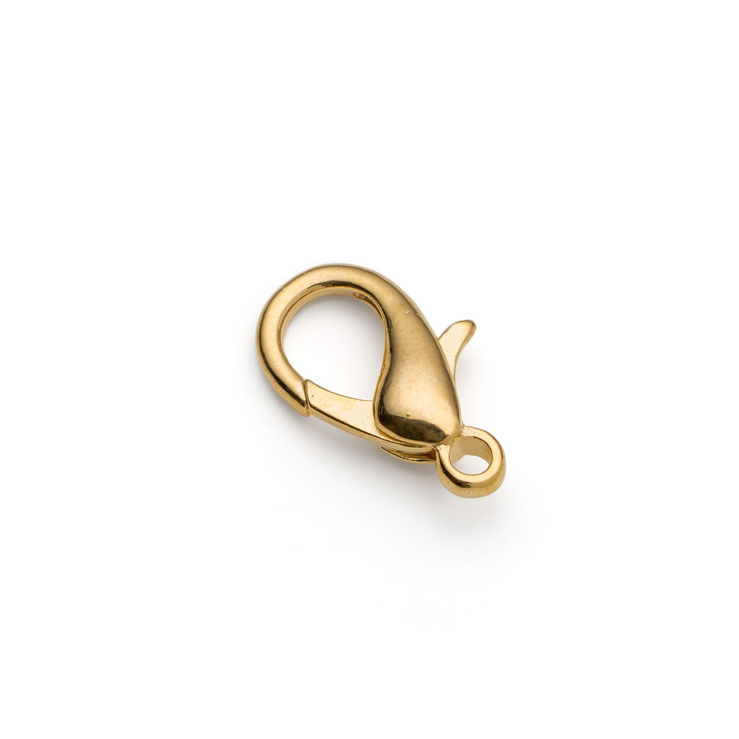 Plated Medium Carabiner Lobster Clasps pk10