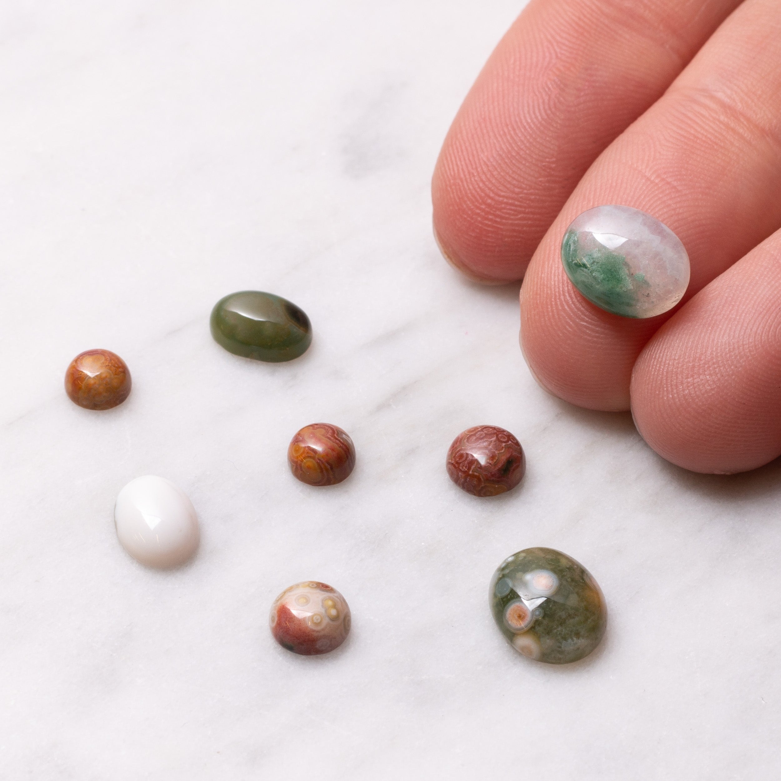 Ocean Jasper Cabochons