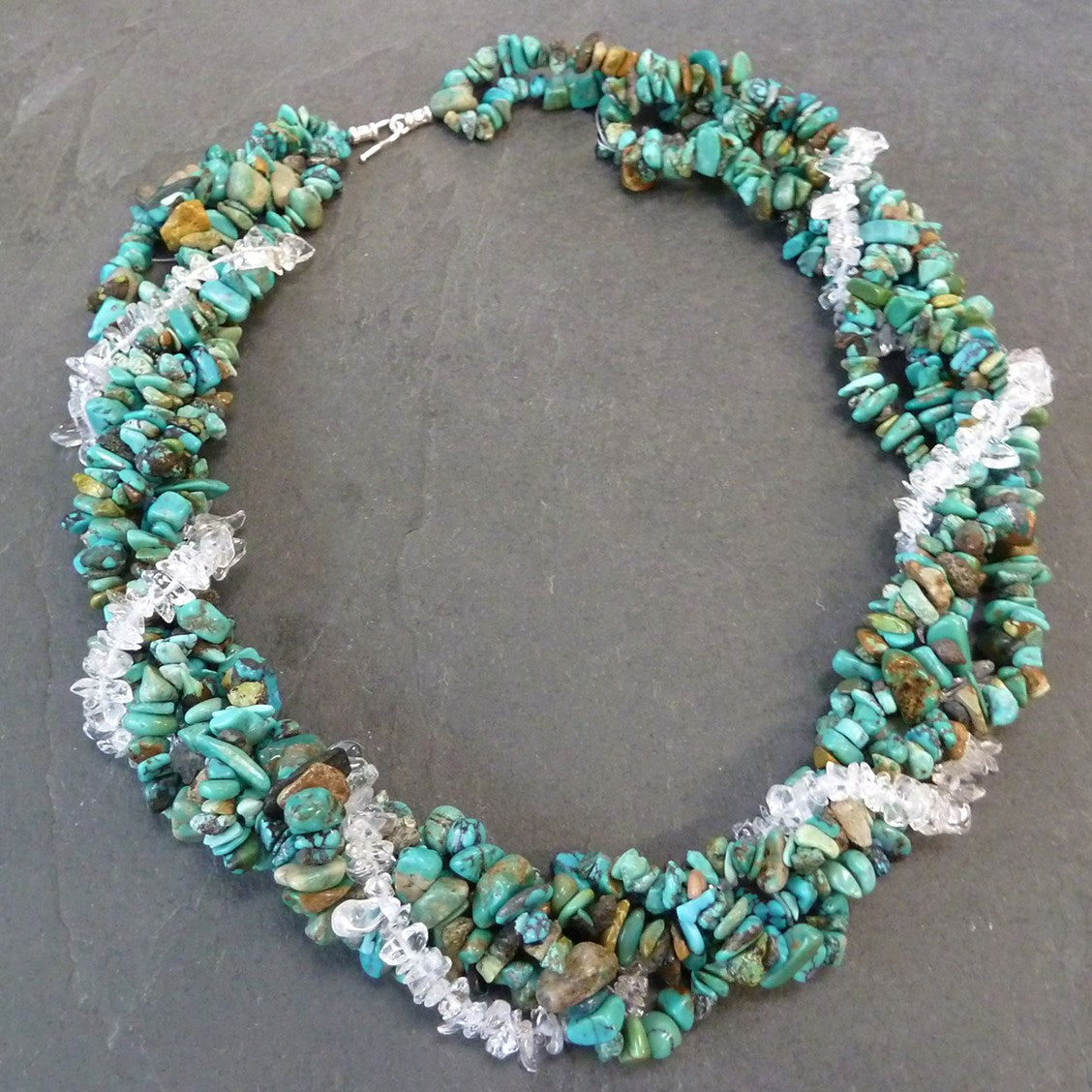Crystal Quartz Chip Beads