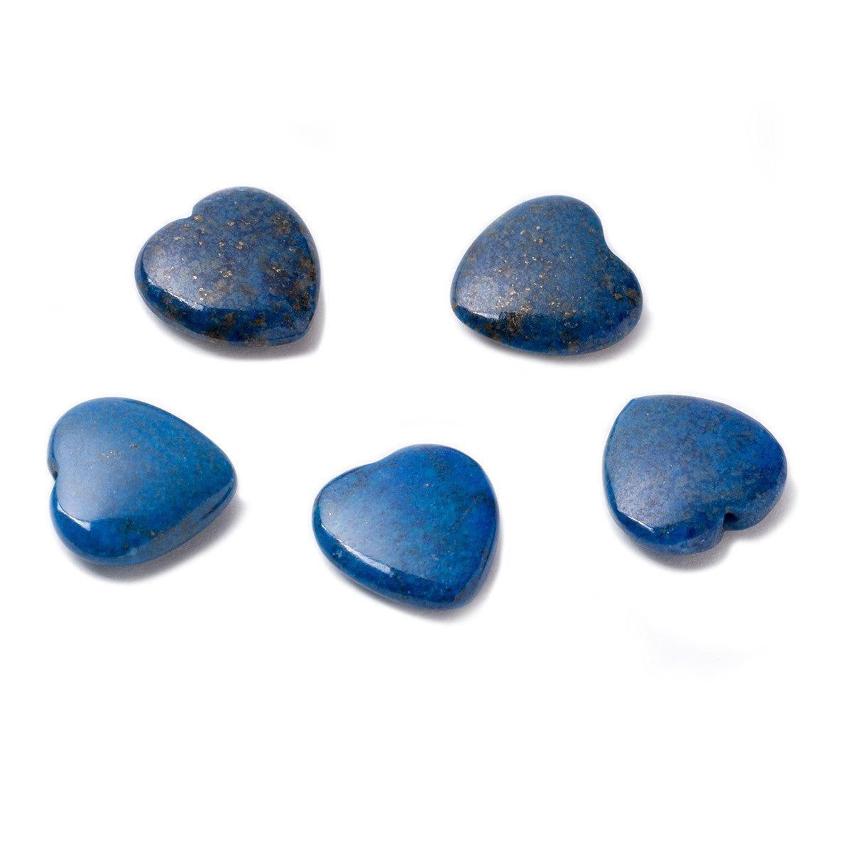 Lapis Lazuli Top Drilled Gemstone Hearts 12mm