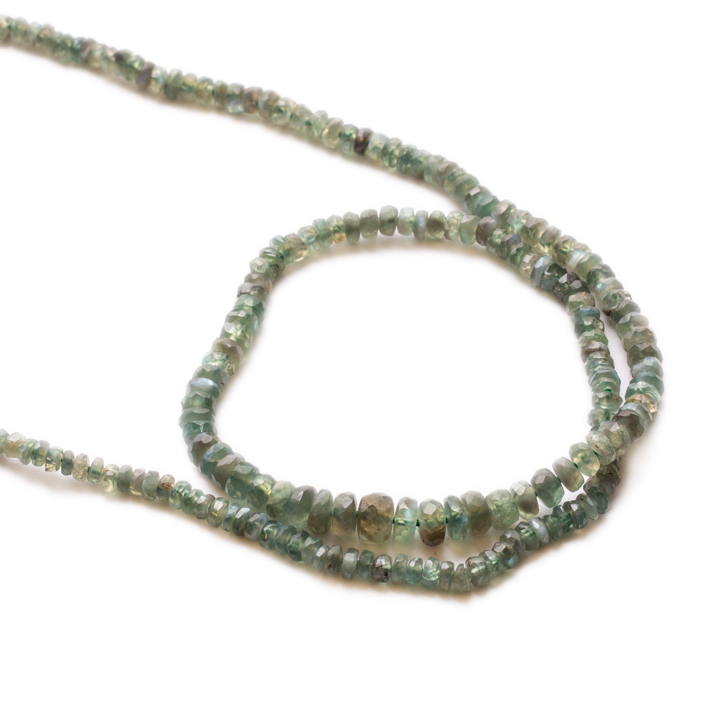 Alexandrite Faceted Rondelle Beads Approx 1mm
