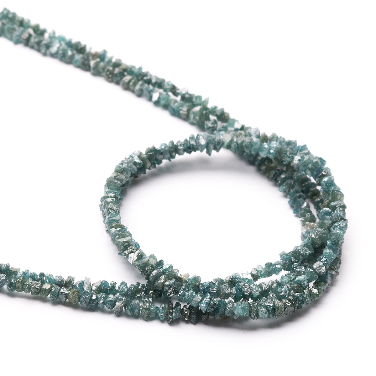 Blue Diamond Natural Rough Nugget Beads
