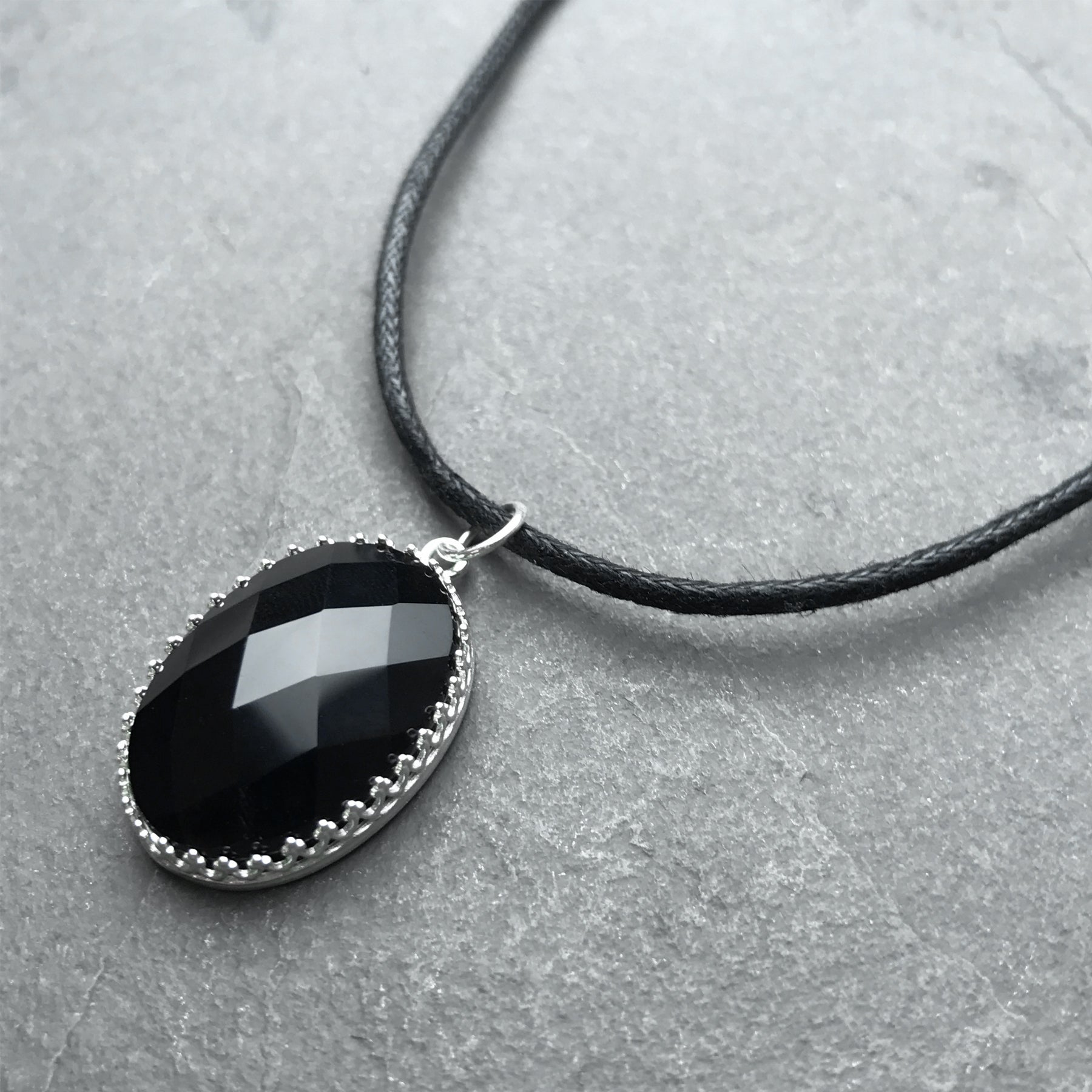 Black Cotton Cord