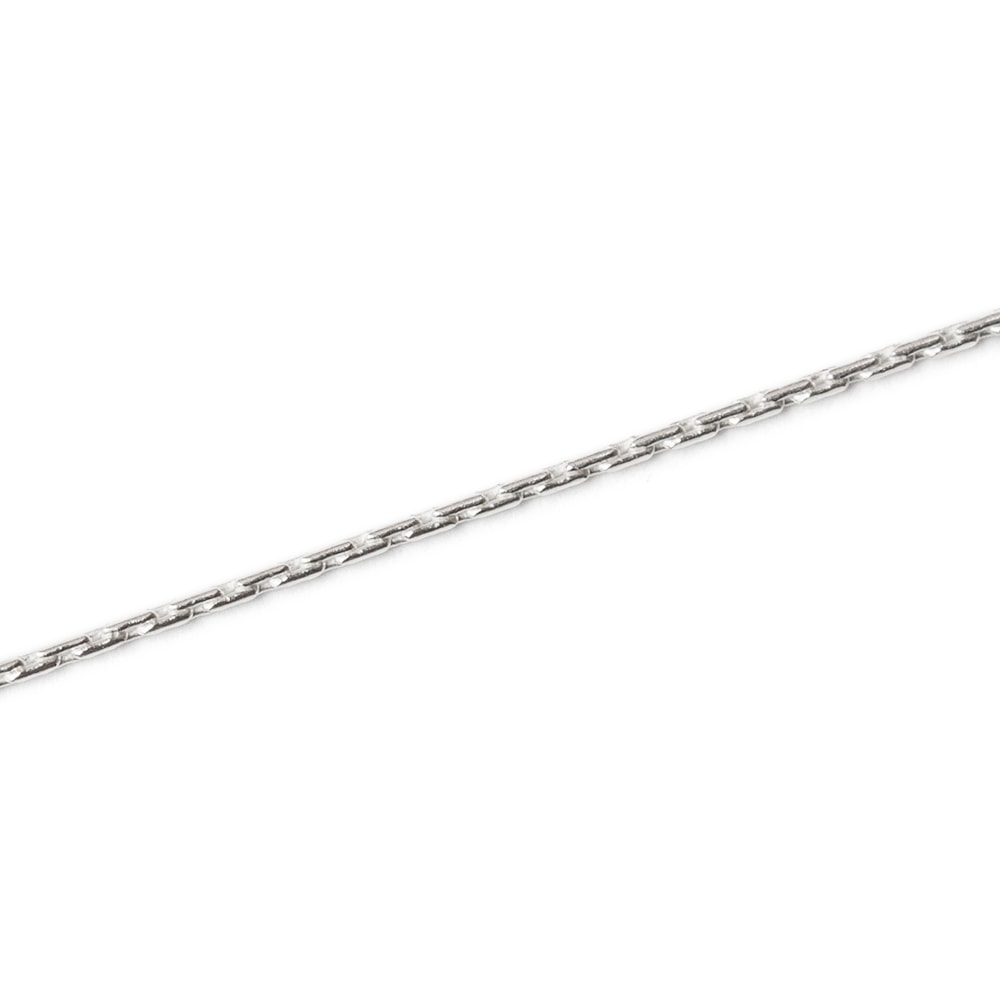 Sterling Silver Beading Chain Per cm