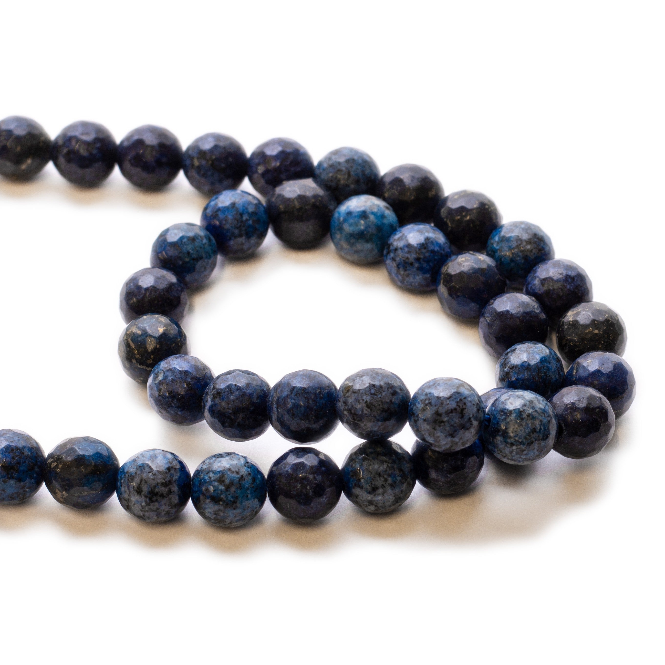 Lapis Lazuli Faceted Round Beads