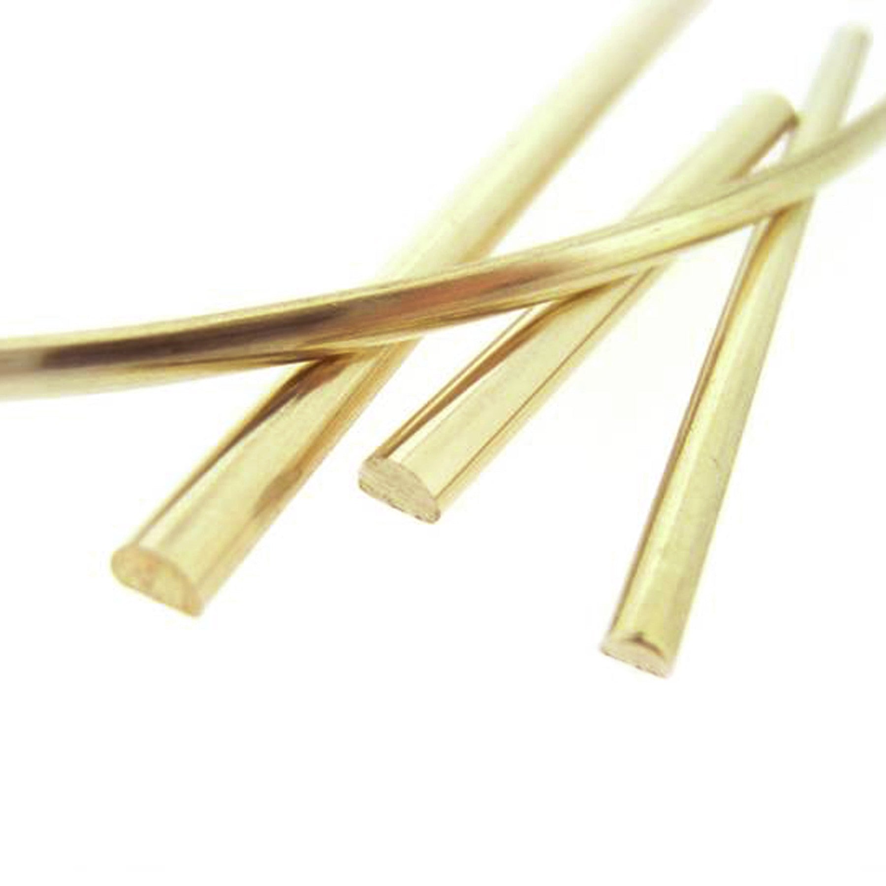 Recycled 9ct Gold D-Shape Wire