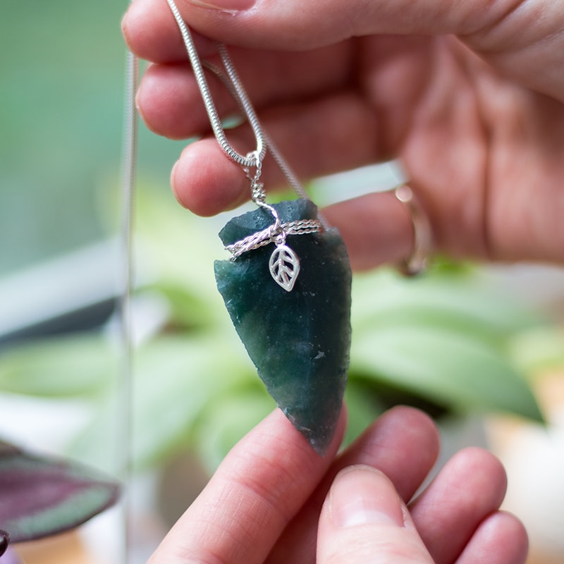 Sterling Silver Open Leaf Charm