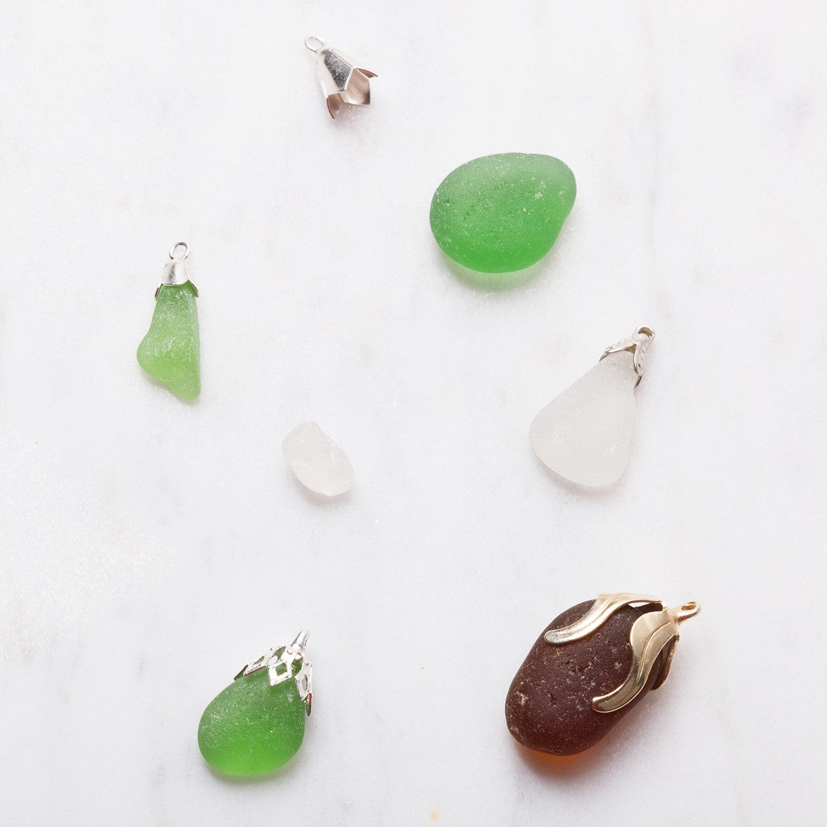 Plated Medium Filigree Bell Caps pk10