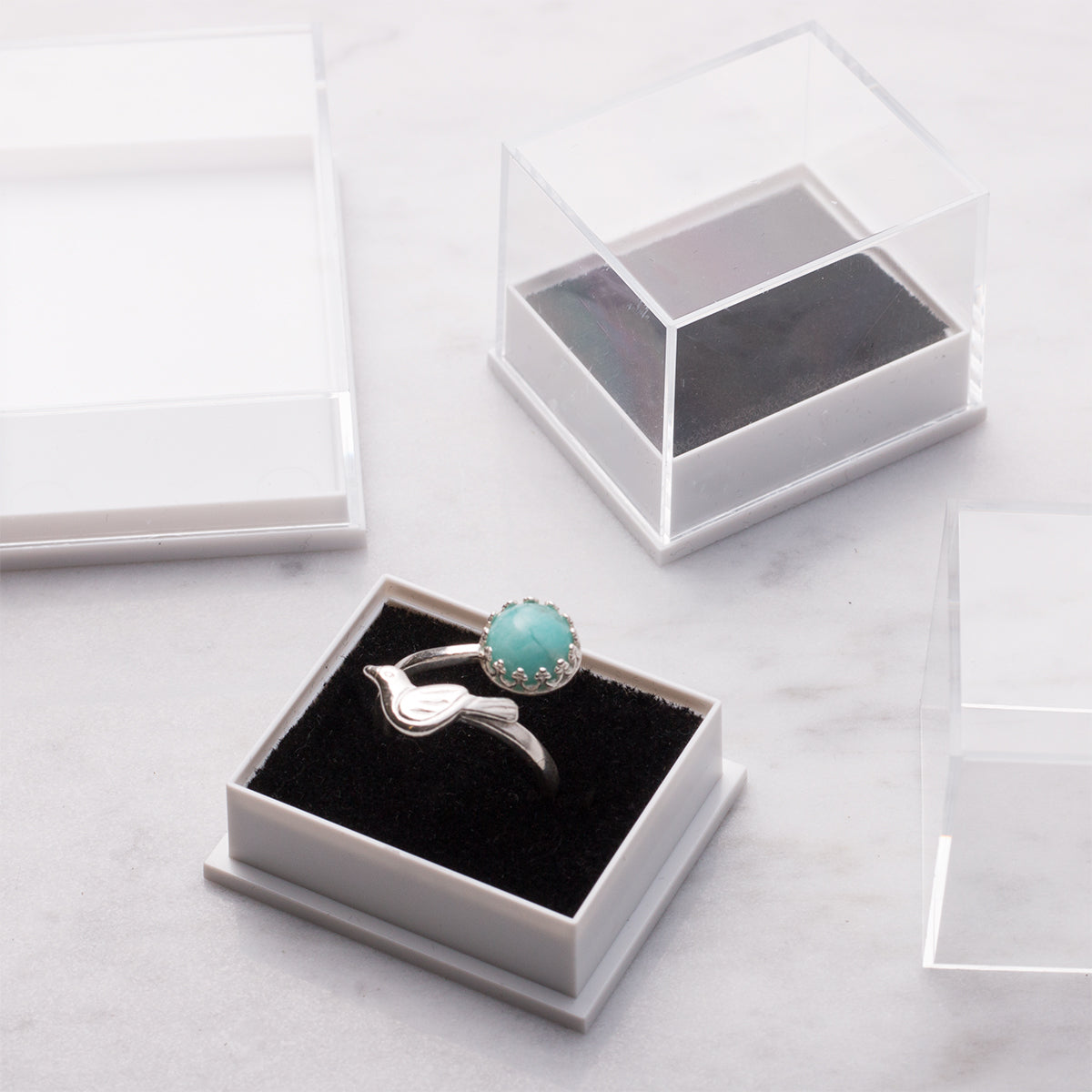 Plastic Display Boxes pk10