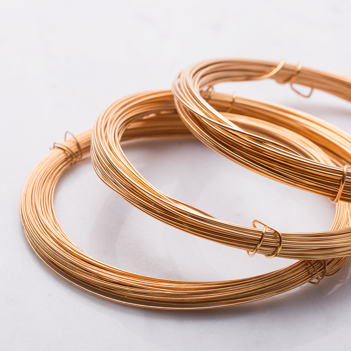 9ct Gold Plated Wire