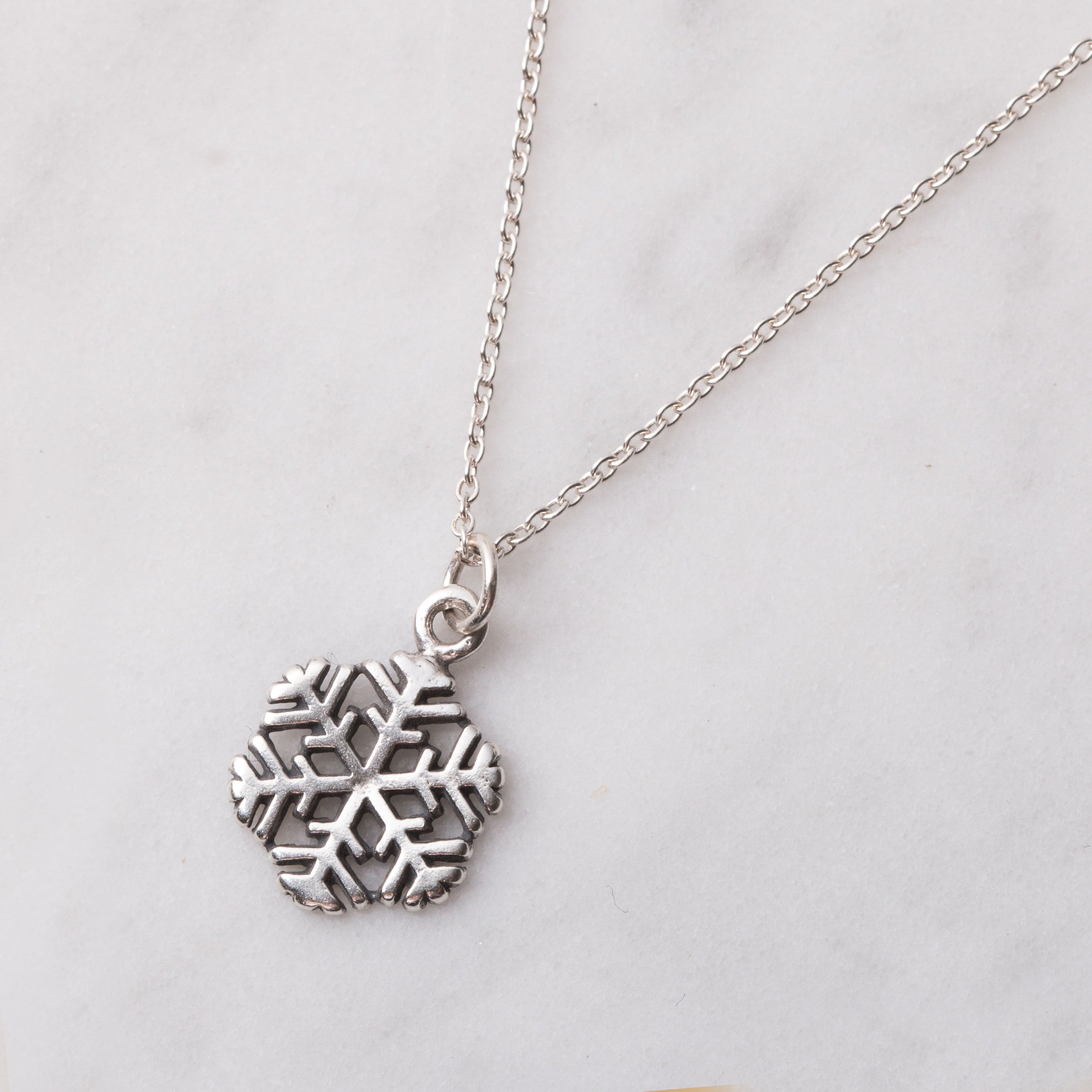 Sterling Silver Snowflake Charm