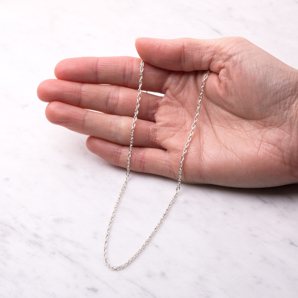 Sterling Silver Medium Rope Chain