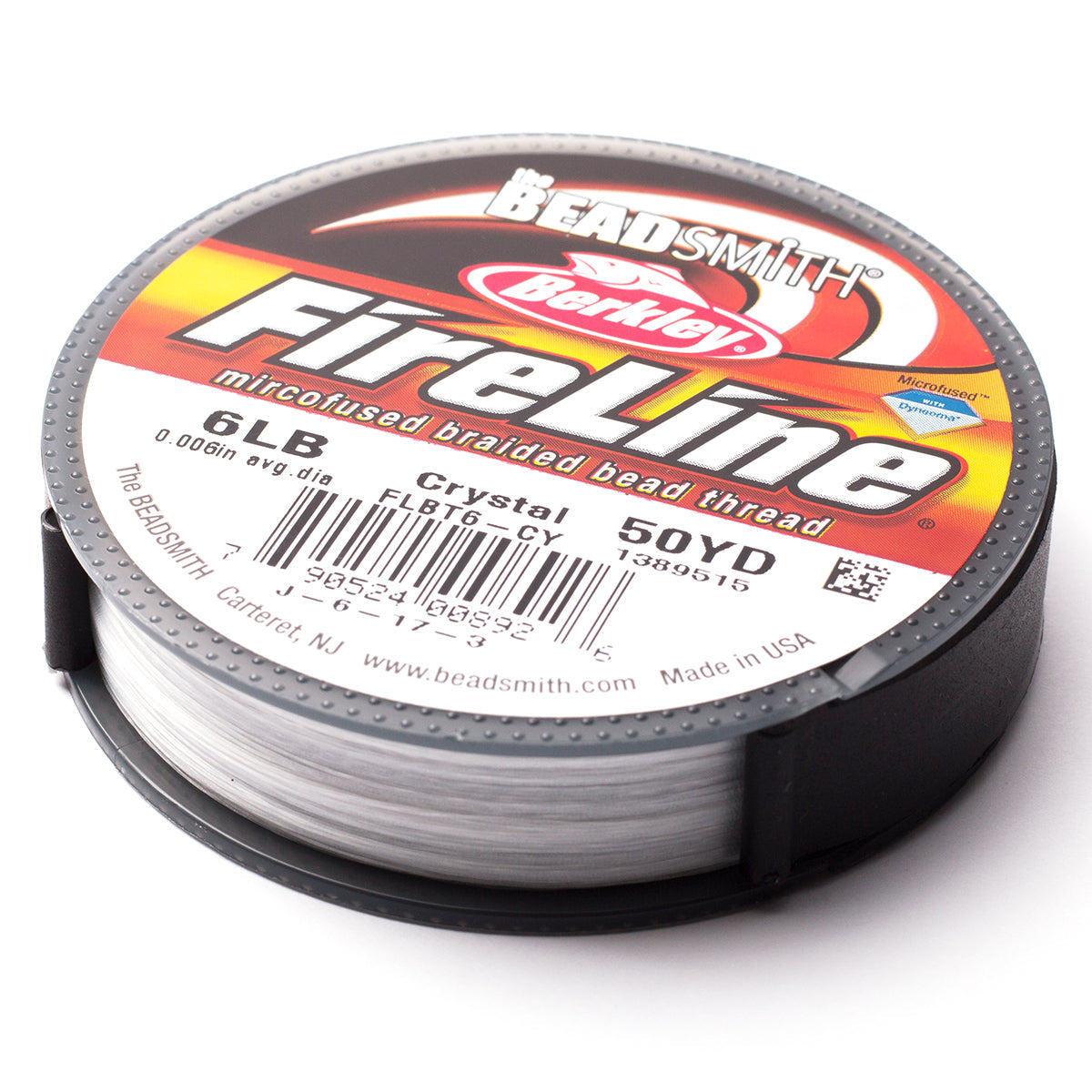 Fireline Braided Crystal Clear Bead Thread 0.2mm - 45m Reel