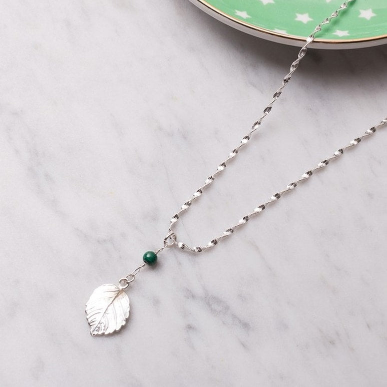 Sterling Silver Leaf Charm
