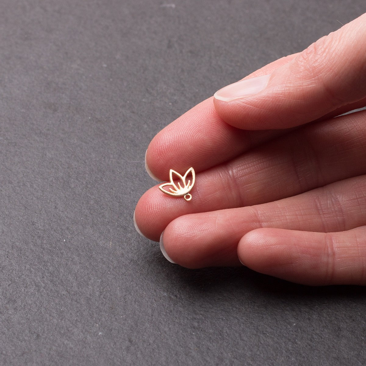 14ct Gold Vermeil Cherry Blossom Charm