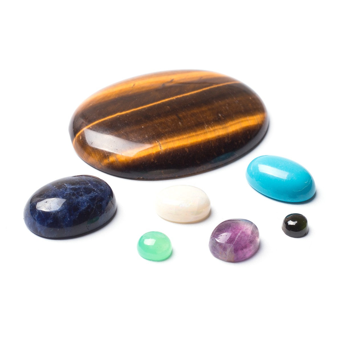 Pack of Assorted Imperfect Gemstone Cabochons
