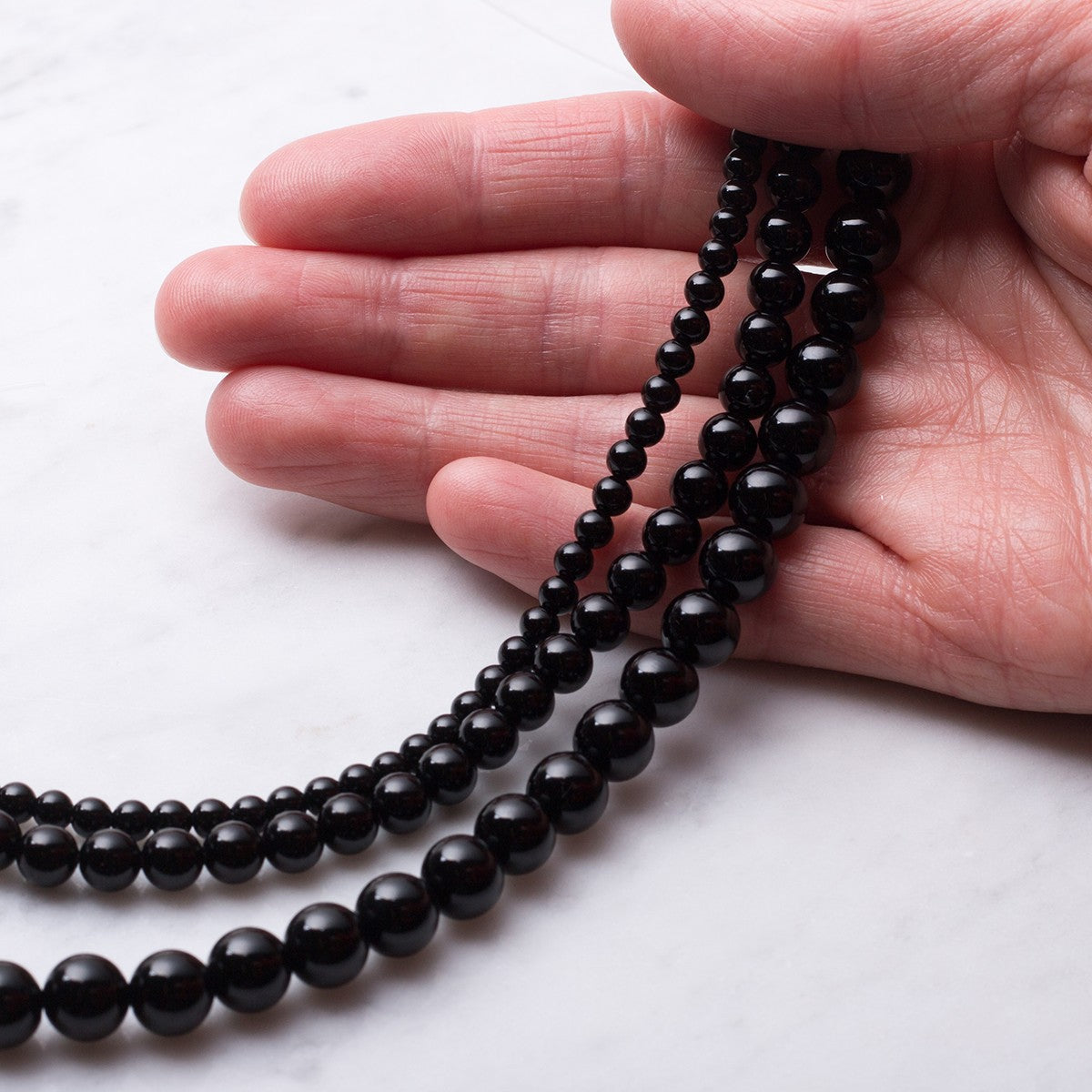 Black Onyx Round Beads